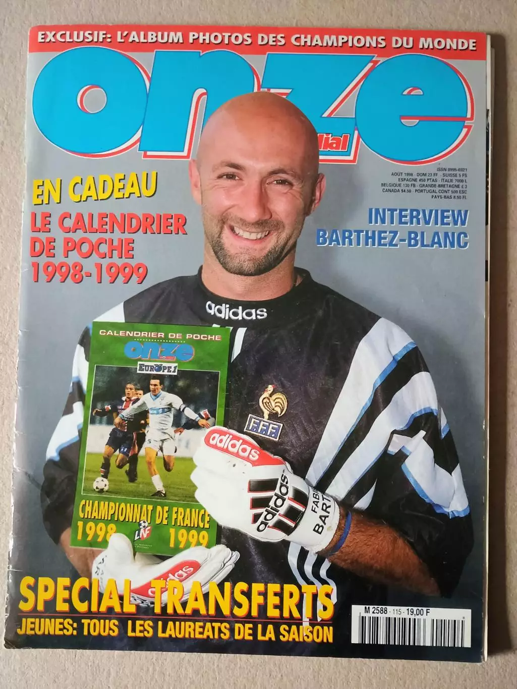 Onze mondial n.115 / 1998