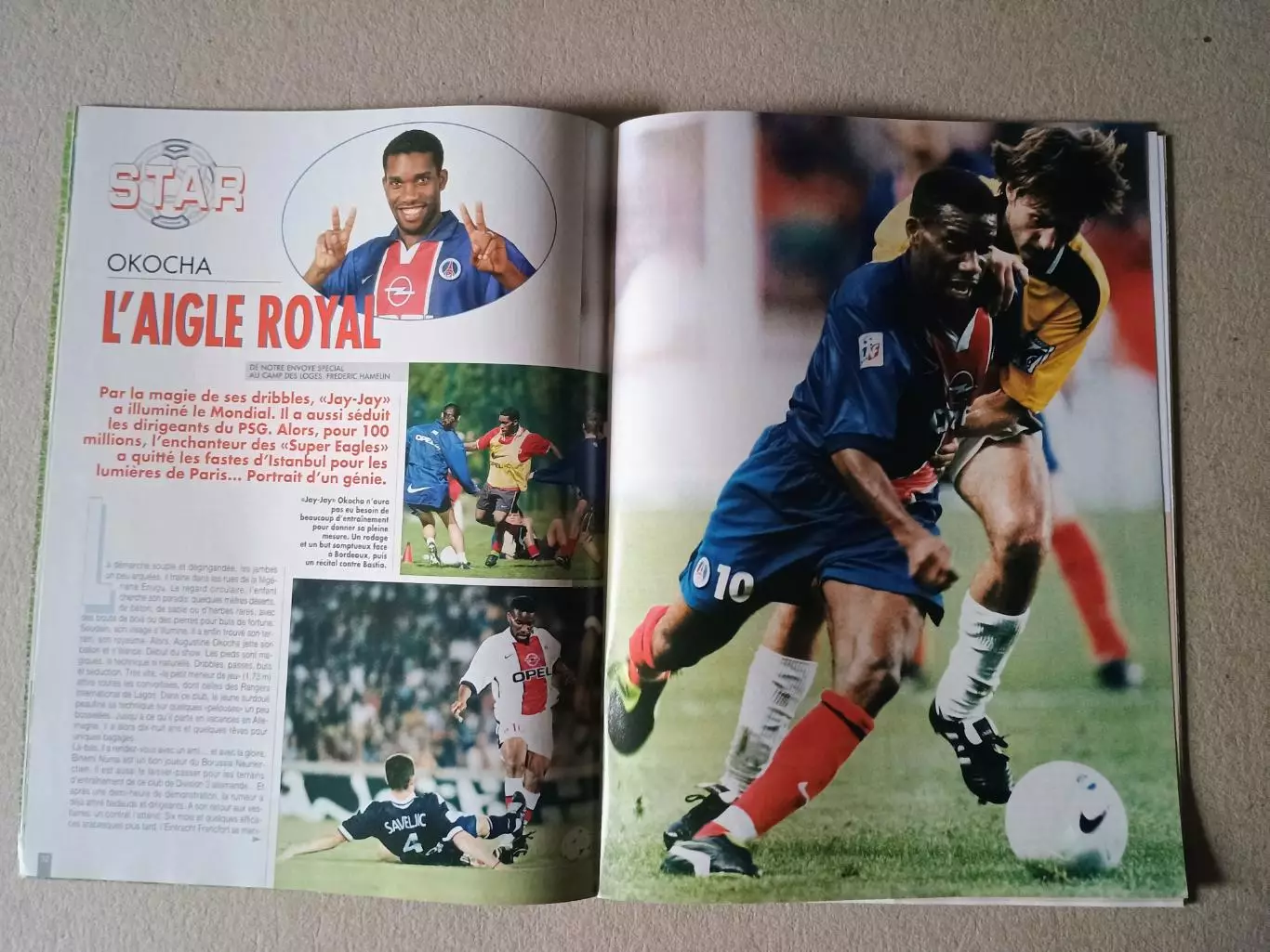 Onze mondial n.116/ 1998-Отсутствуют карты Onze + poster A2.. 2