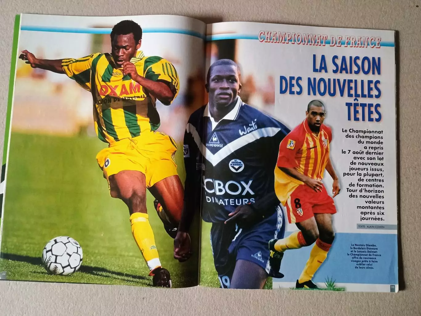 Onze mondial n.117/ 1998-Отсутствуют карты Onze + poster A2.. 3