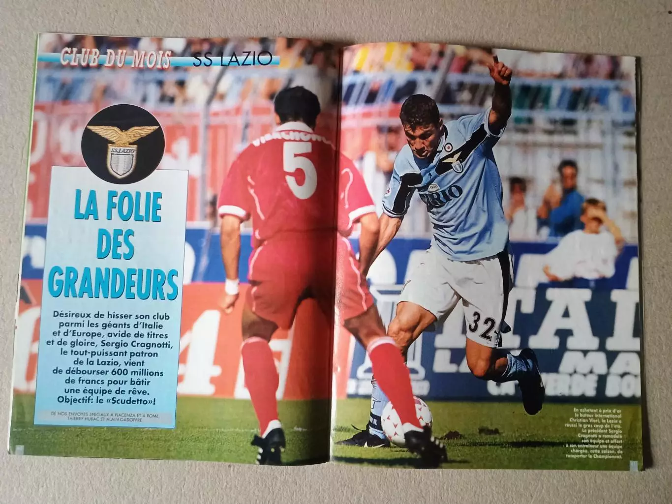Onze mondial n.117/ 1998-Отсутствуют карты Onze + poster A2.. 4
