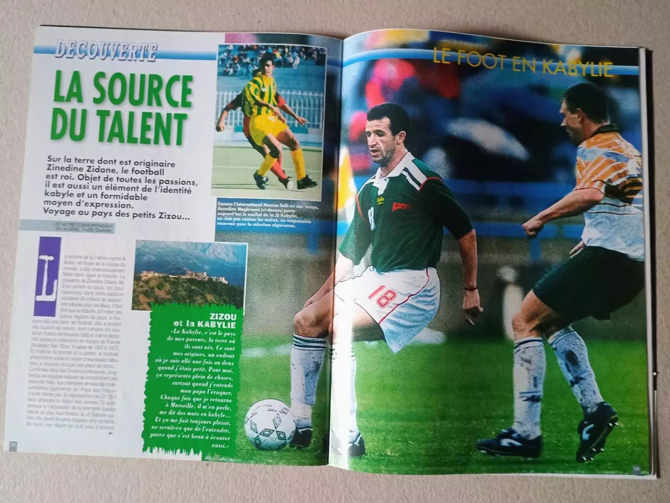 Onze mondial n.119/ 1998-Отсутствуют карты Onze + poster A2.. 2