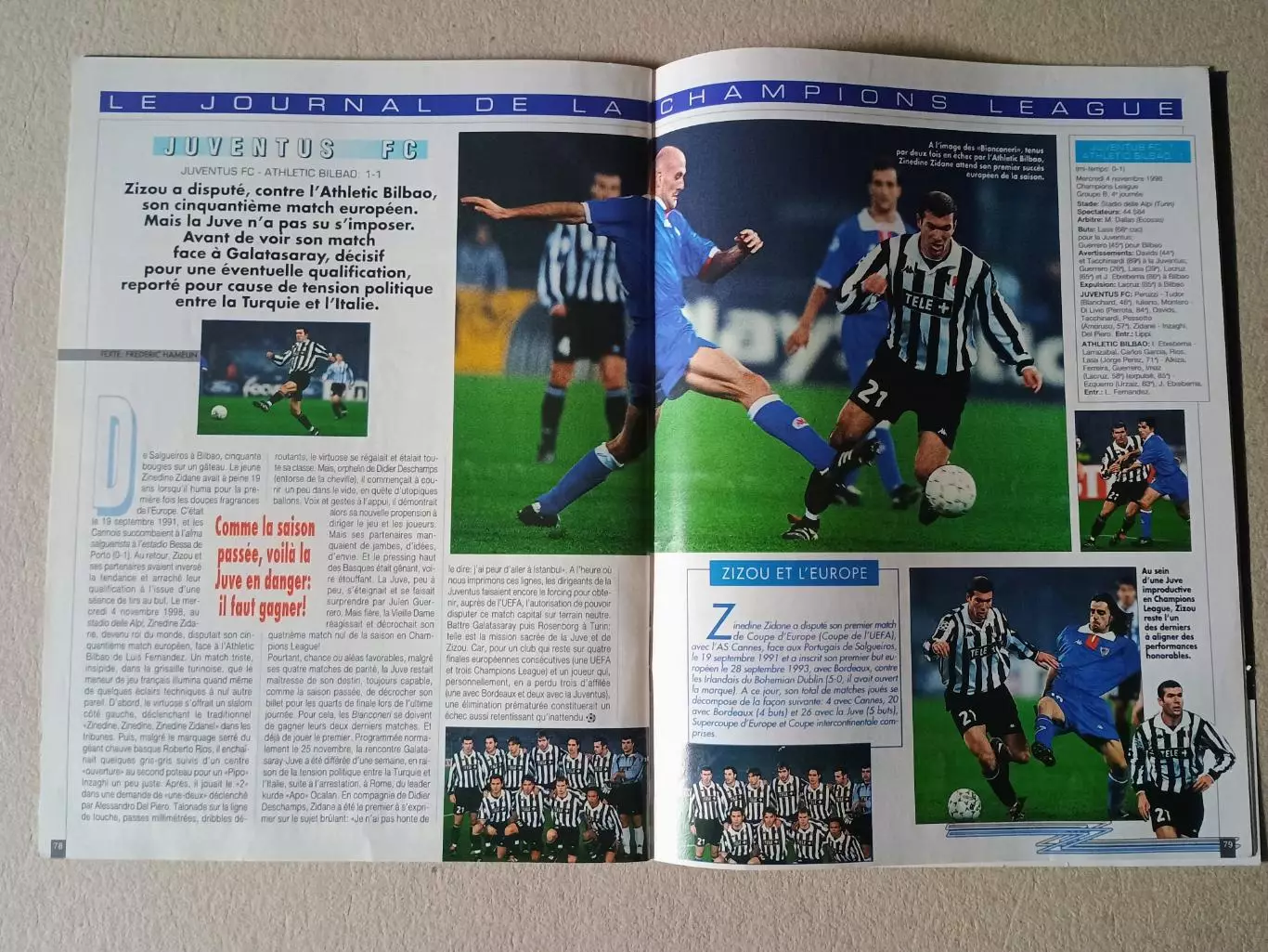 Onze mondial n.119/ 1998-Отсутствуют карты Onze + poster A2.. 3
