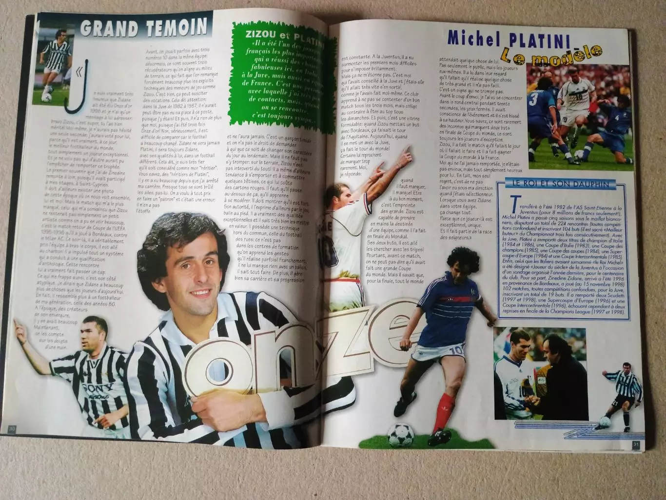 Onze mondial n.119/ 1998-Отсутствуют карты Onze + poster A2.. 5