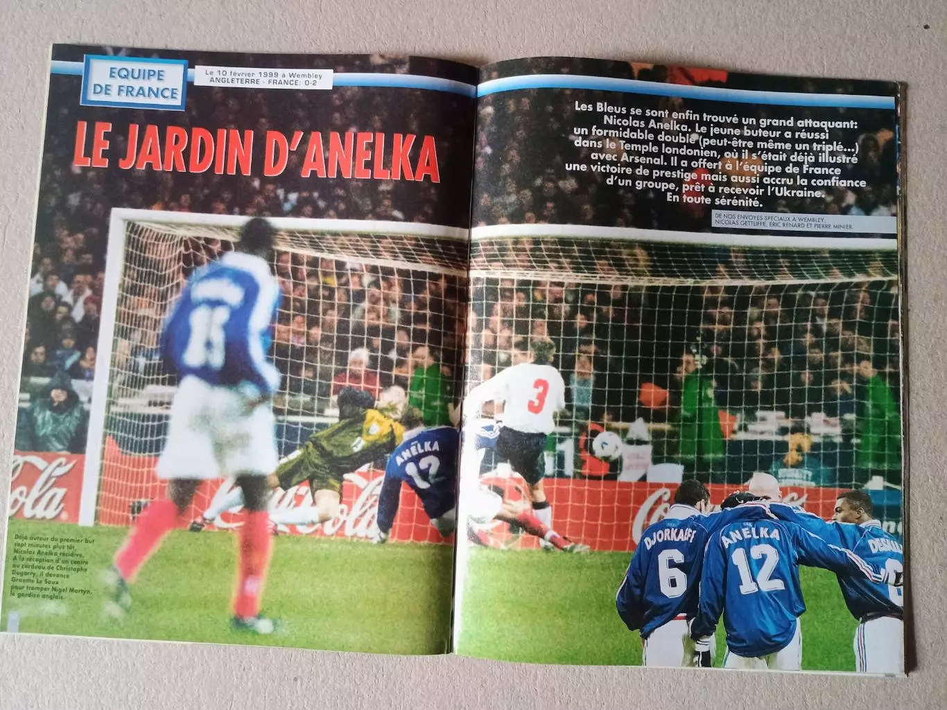 Onze mondial n.122/ 1999-Отсутствуют карты Onze + poster A2.. 5