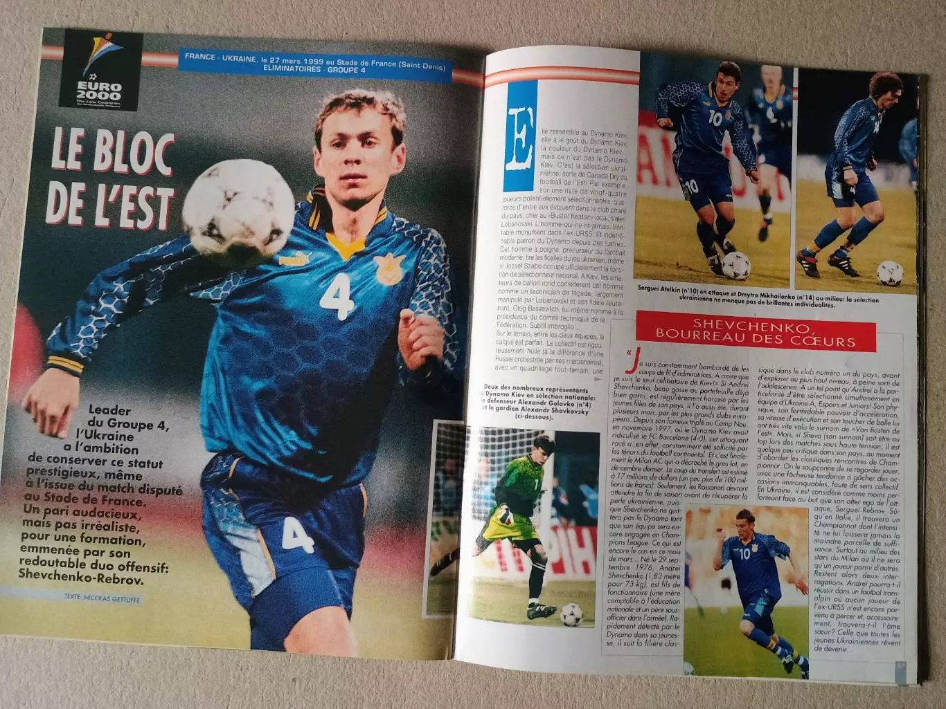 Onze mondial n.122/ 1999-Отсутствуют карты Onze + poster A2.. 6