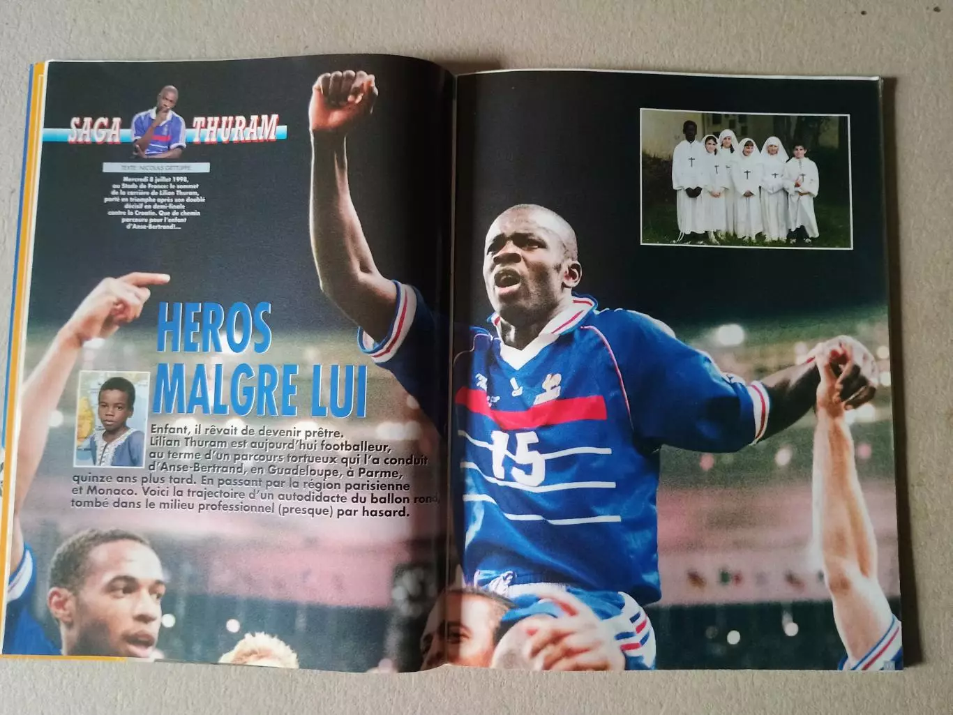 Onze mondial n.123/ 1999-Отсутствуют карты Onze + poster A2.. 1