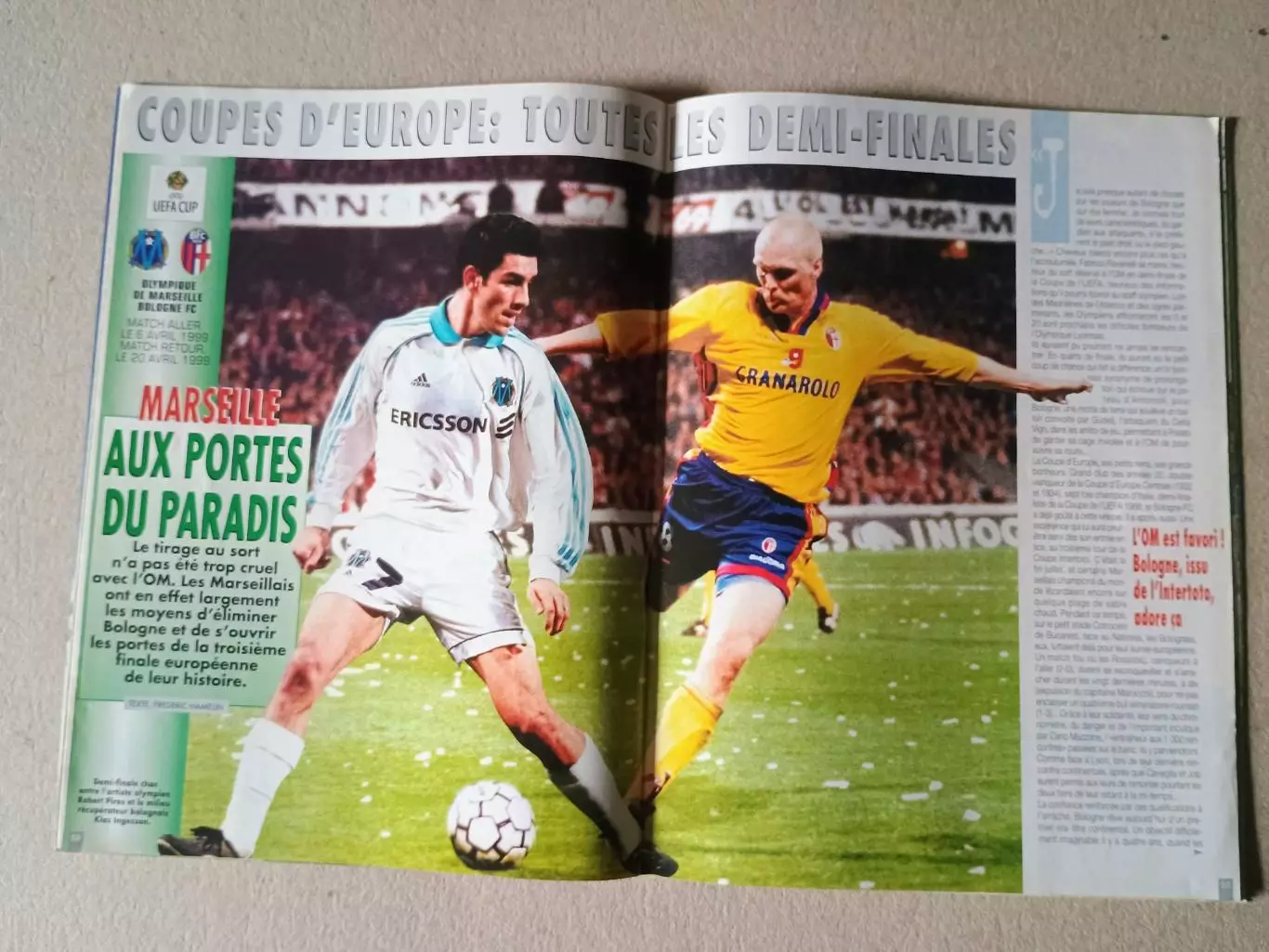 Onze mondial n.123/ 1999-Отсутствуют карты Onze + poster A2.. 3