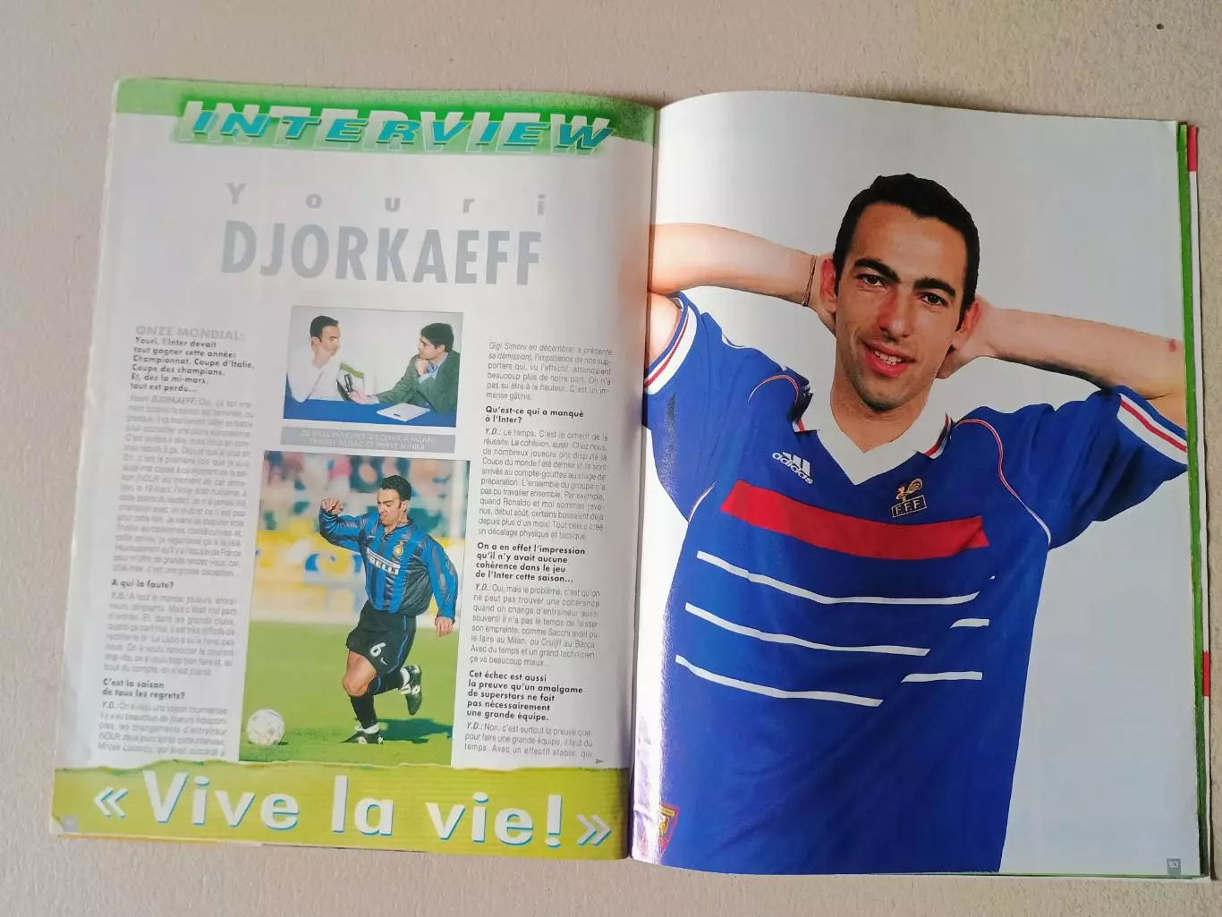 Onze mondial n.123/ 1999-Отсутствуют карты Onze + poster A2.. 6