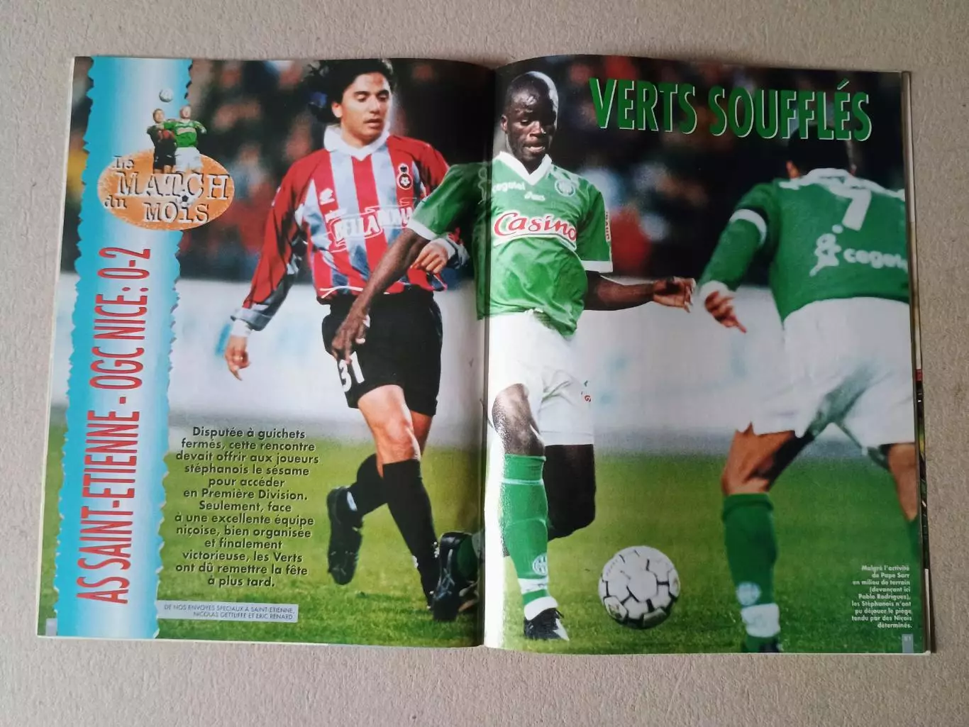 Onze mondial n.124/ 1999-Отсутствуют карты Onze + poster A2.. 6