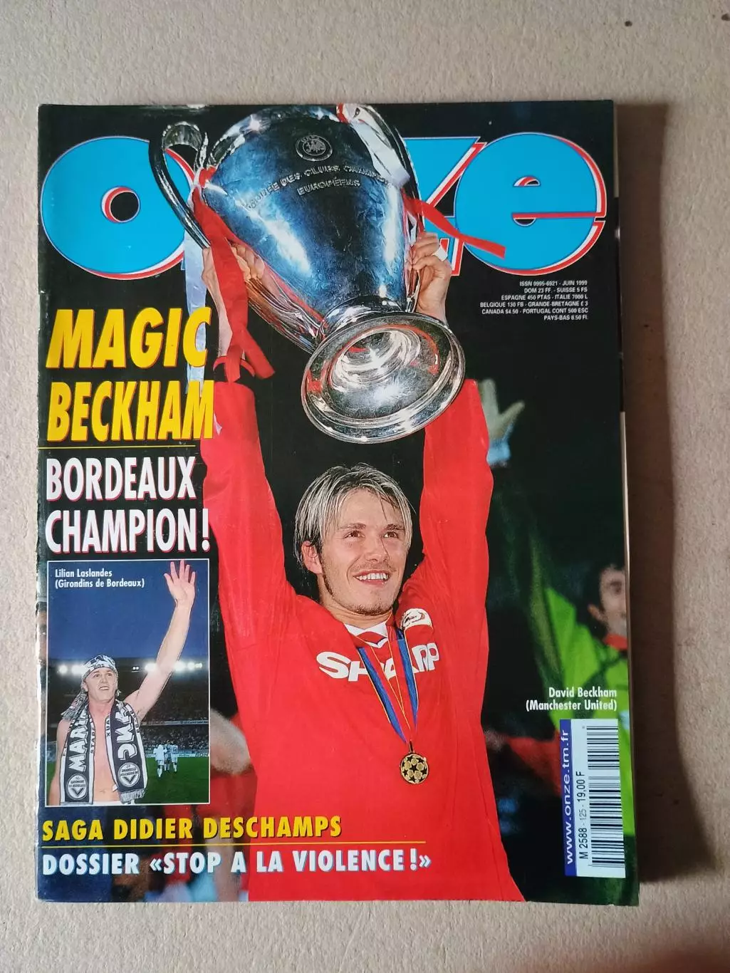 Onze mondial n.125/1999 -отсутствует плакат A2,