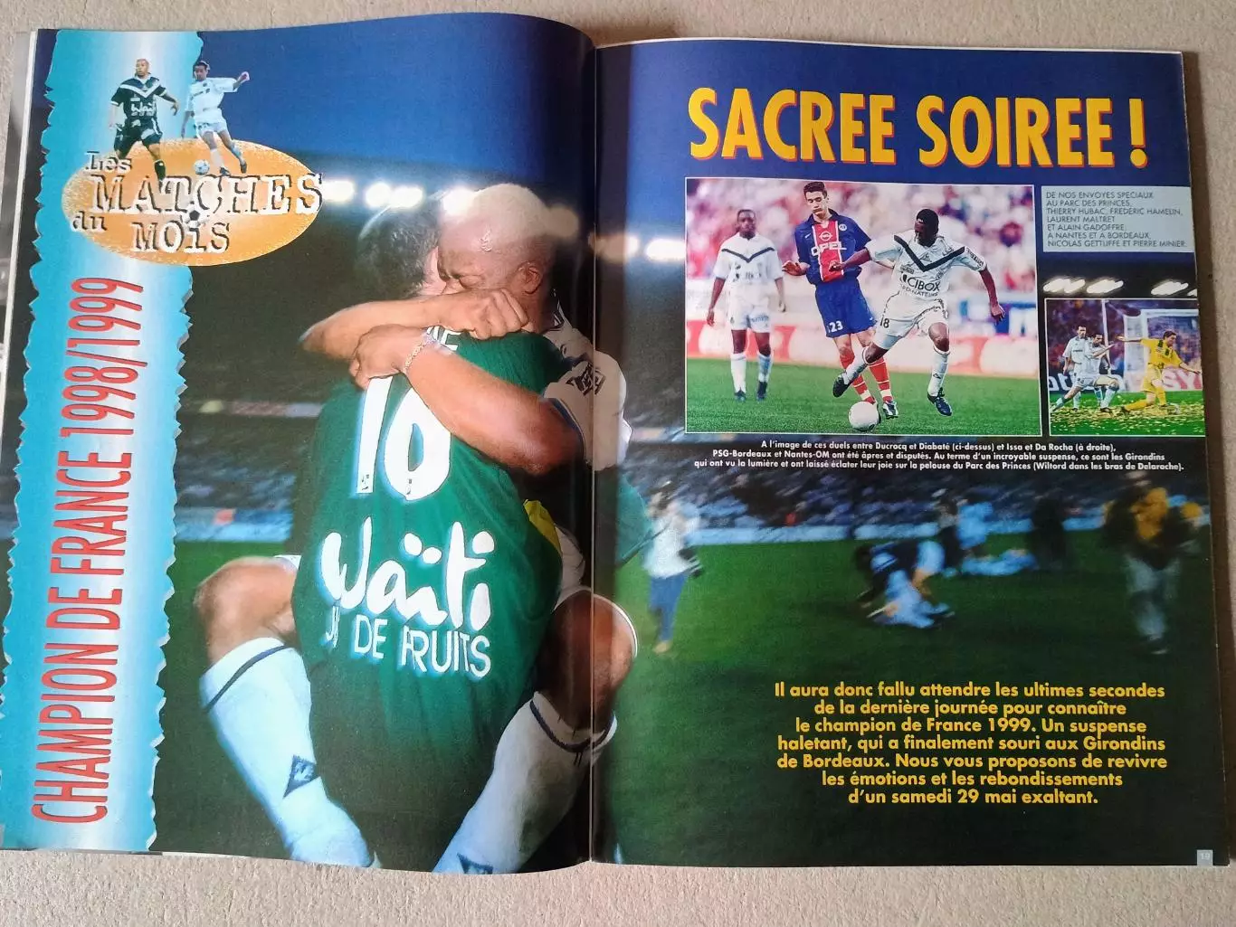 Onze mondial n.125/1999 -отсутствует плакат A2, 1