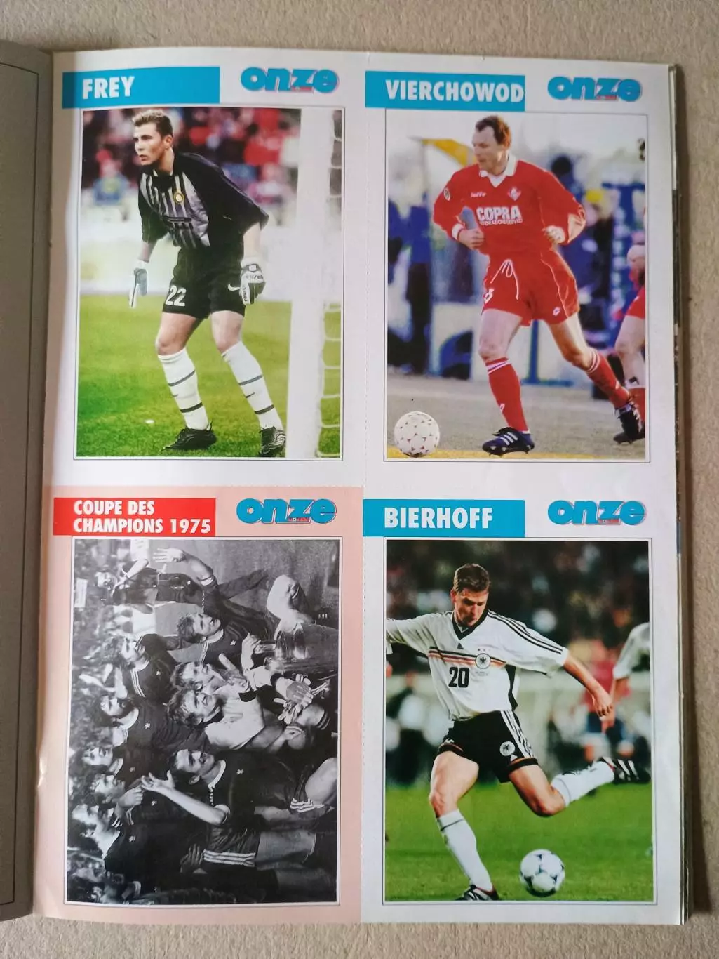 Onze mondial n.125/1999 -отсутствует плакат A2, 3