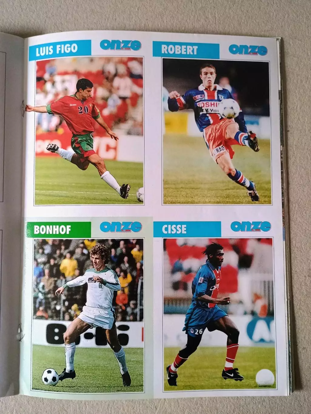 Onze mondial n.125/1999 -отсутствует плакат A2, 4