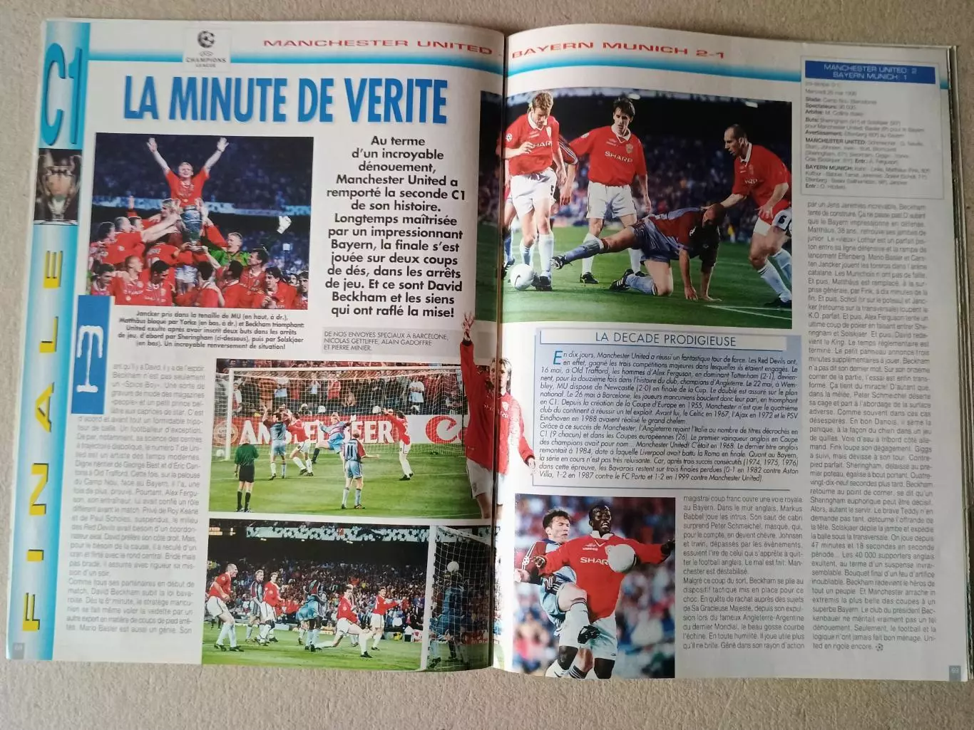 Onze mondial n.125/1999 -отсутствует плакат A2, 6