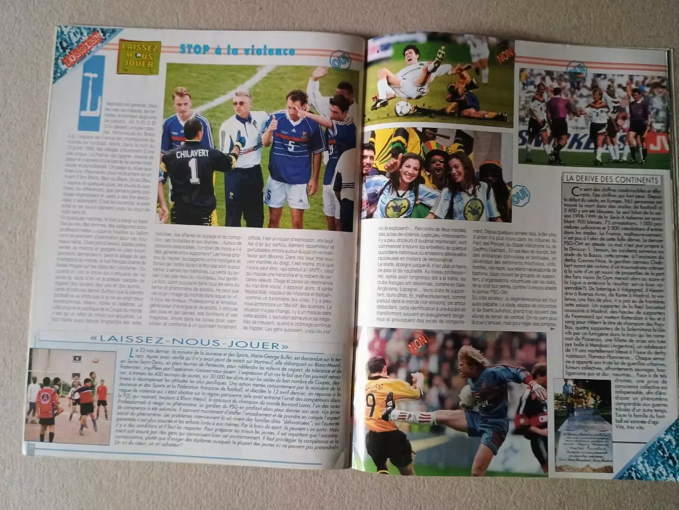 Onze mondial n.125/1999 -отсутствует плакат A2, 7