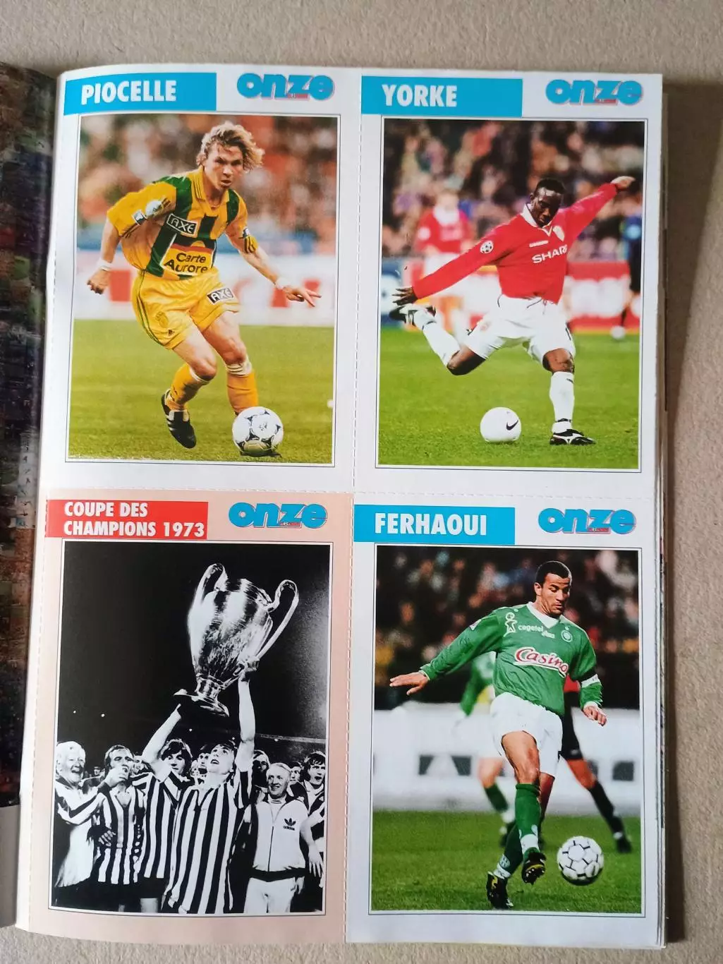 Onze mondial n.128/ 1999-Отсутствуют карты Onze + poster A2.. 3