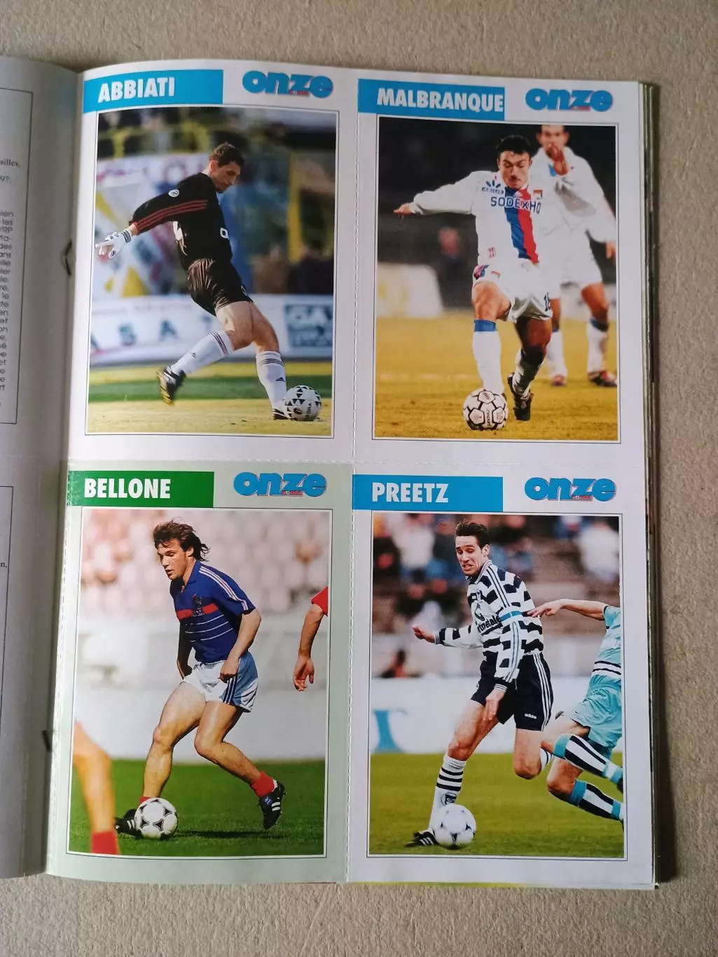 Onze mondial n.128/ 1999-Отсутствуют карты Onze + poster A2.. 4