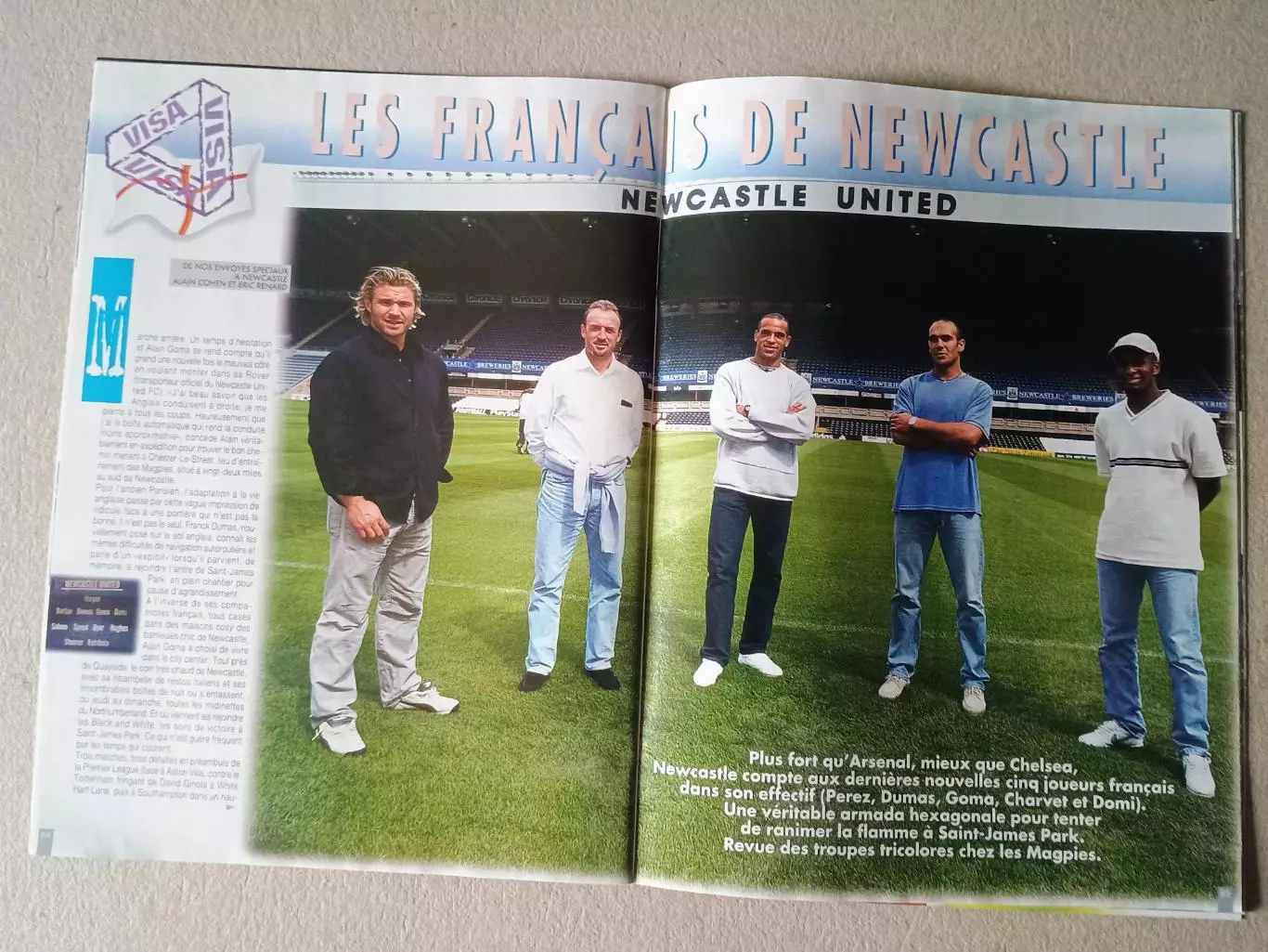 Onze mondial n.128/ 1999-Отсутствуют карты Onze + poster A2.. 5