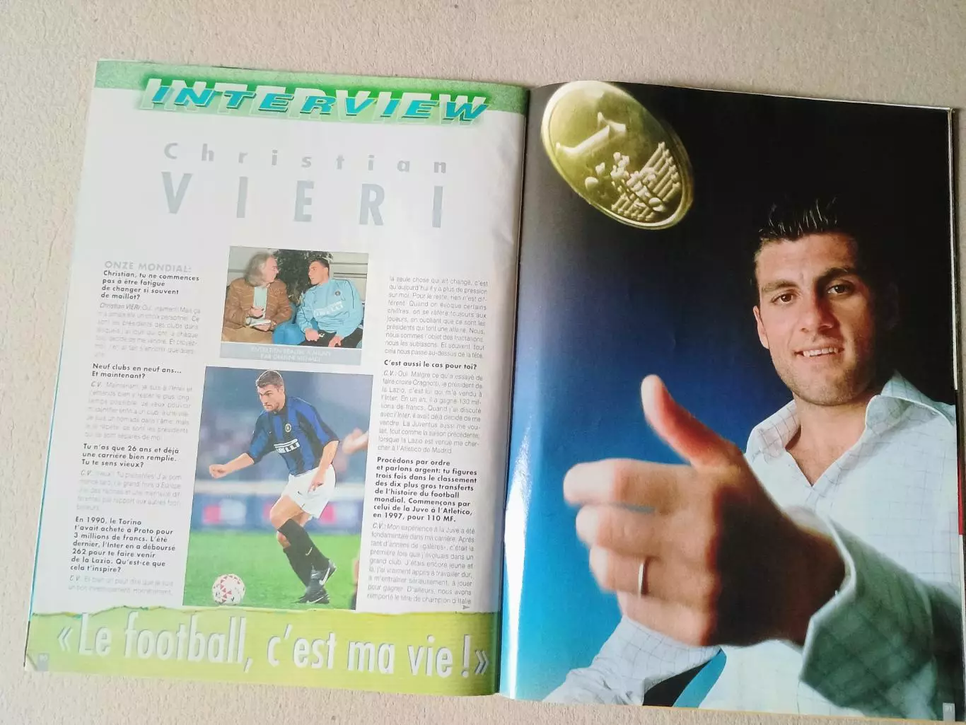 Onze mondial n.130/ 1999-Отсутствуют карты Onze + poster A2.. 6