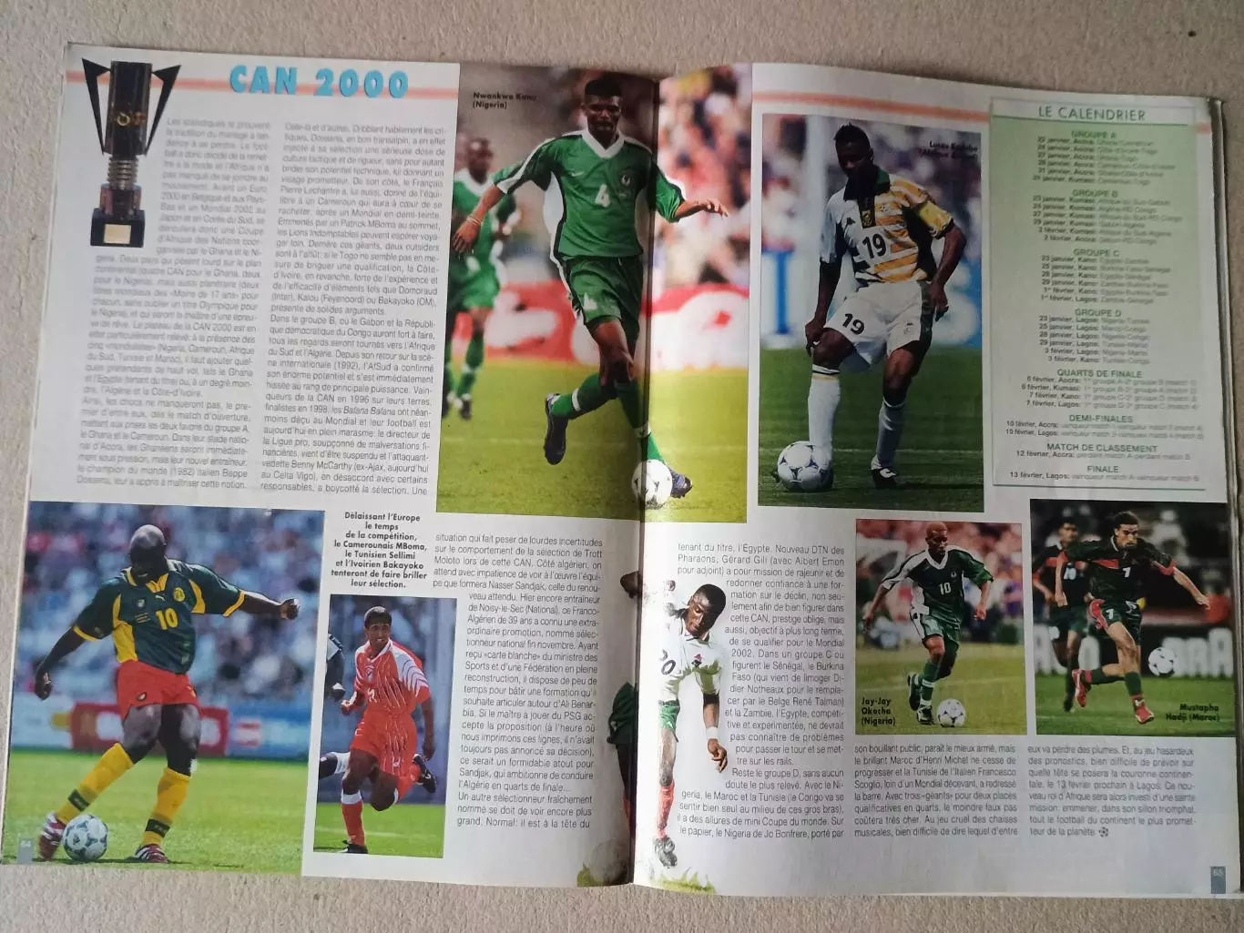 Onze mondial n.132/ 2000 -Отсутствуют карты Onze + poster A2.. 5