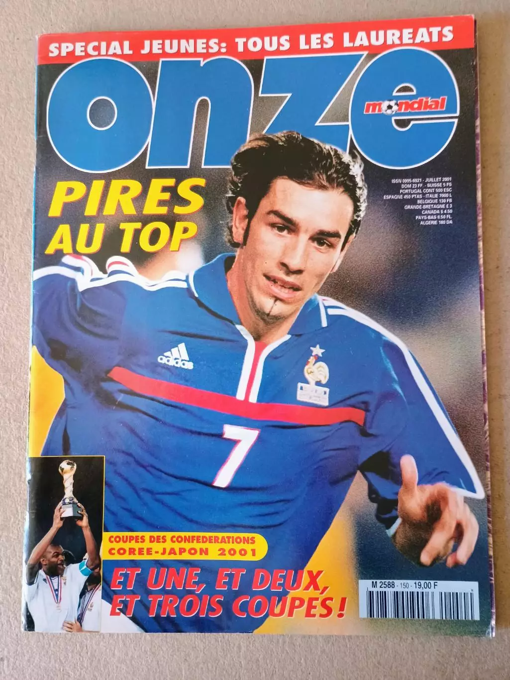 Onze mondial n.150/2001 -отсутствует плакат A2