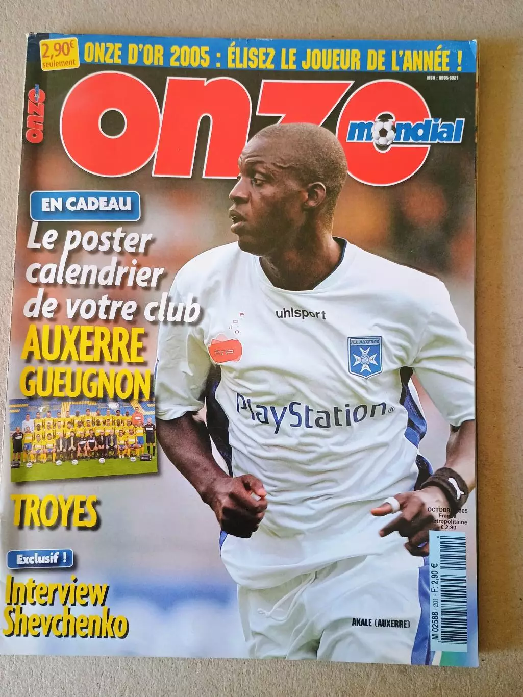 Onze mondial n.201/2005 -отсутствует плакат A2.