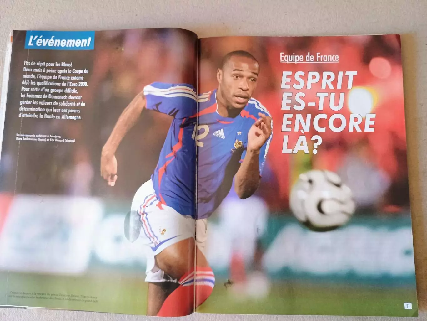 Onze mondial n.212/2006 -отсутствует плакат A2. 1