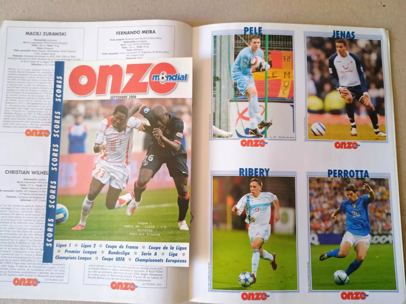 Onze mondial n.212/2006 -отсутствует плакат A2. 4