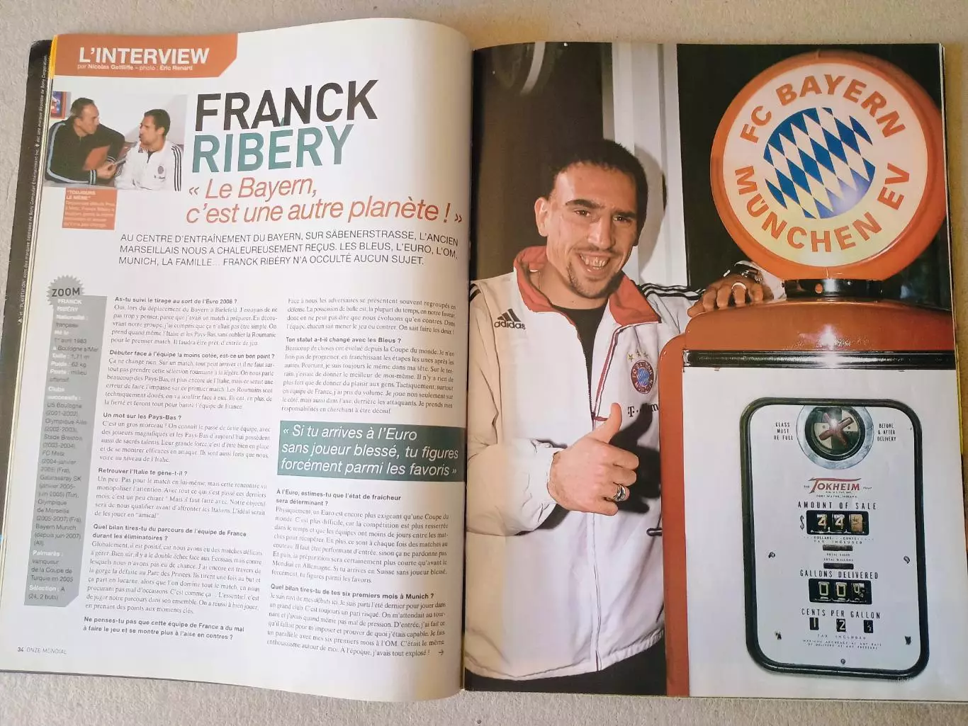 Onze mondial n.228/ 2008 -Отсутствуют карты Onze + poster A2.. 1