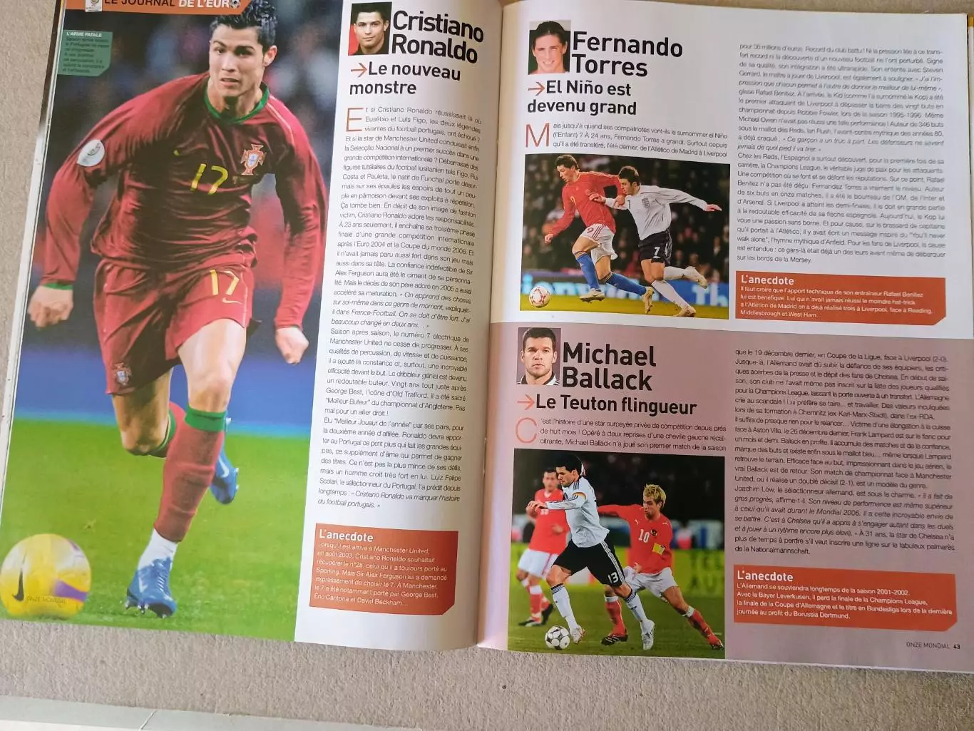 Onze mondial n.233/ 2008 7