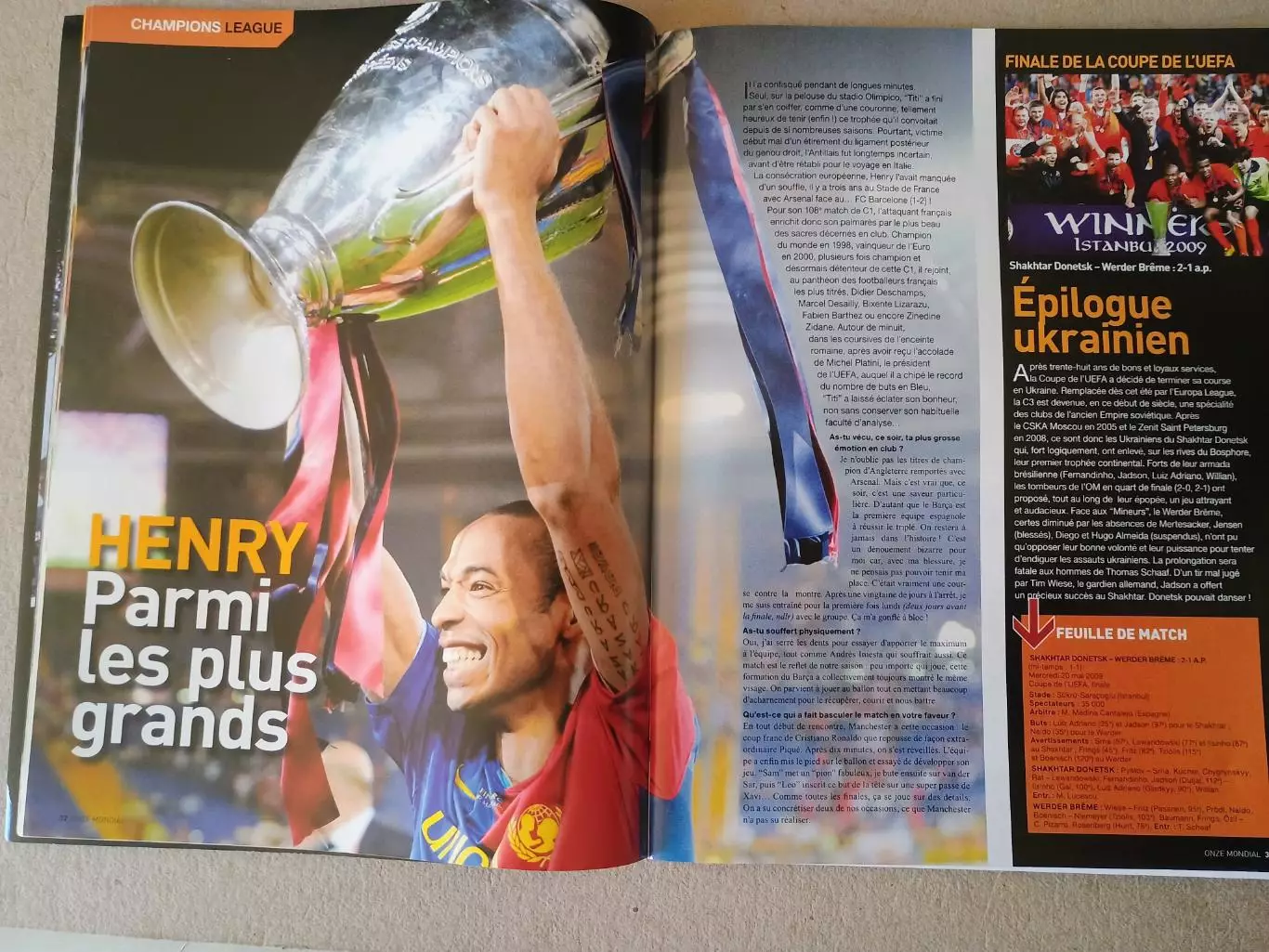 Onze mondial n.245/ 2009 7