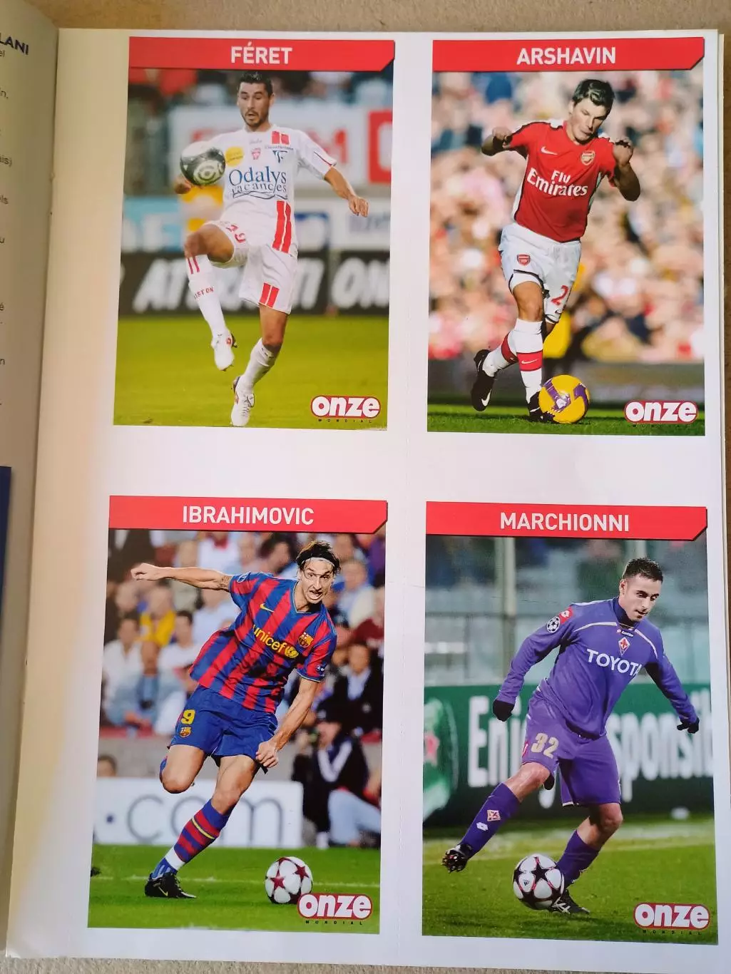 Onze mondial n.252/2010 -отсутствует плакат A2. 7