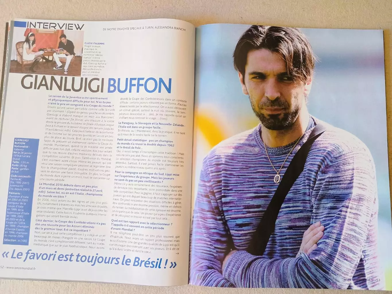 Onze mondial n.256/ 2010- отсутствуют карты Onze 4