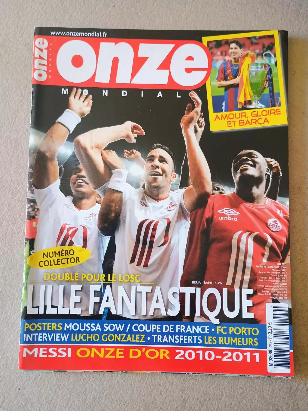 Onze mondial n.269/ 2011