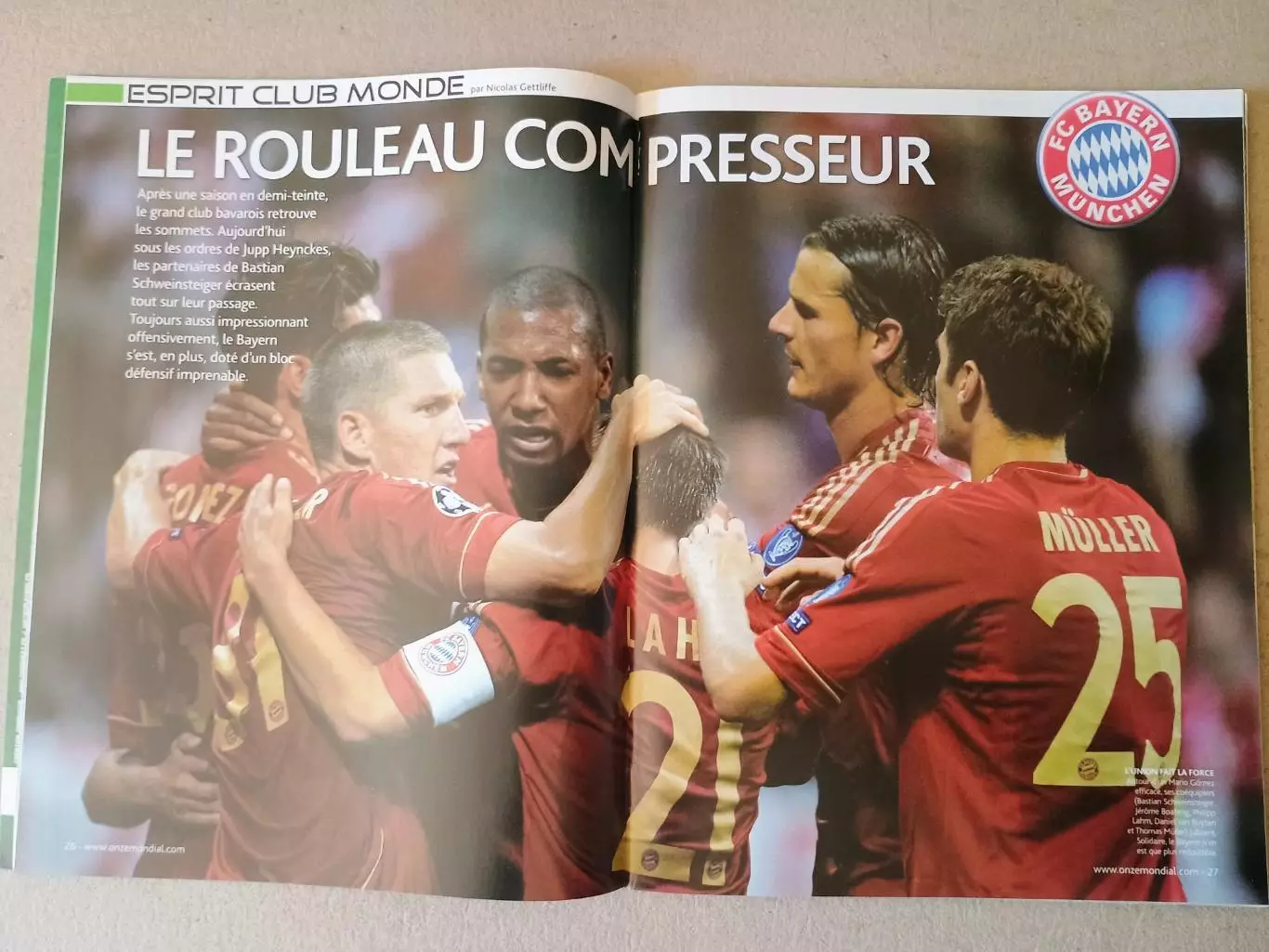 Onze mondial n.274/2011 6