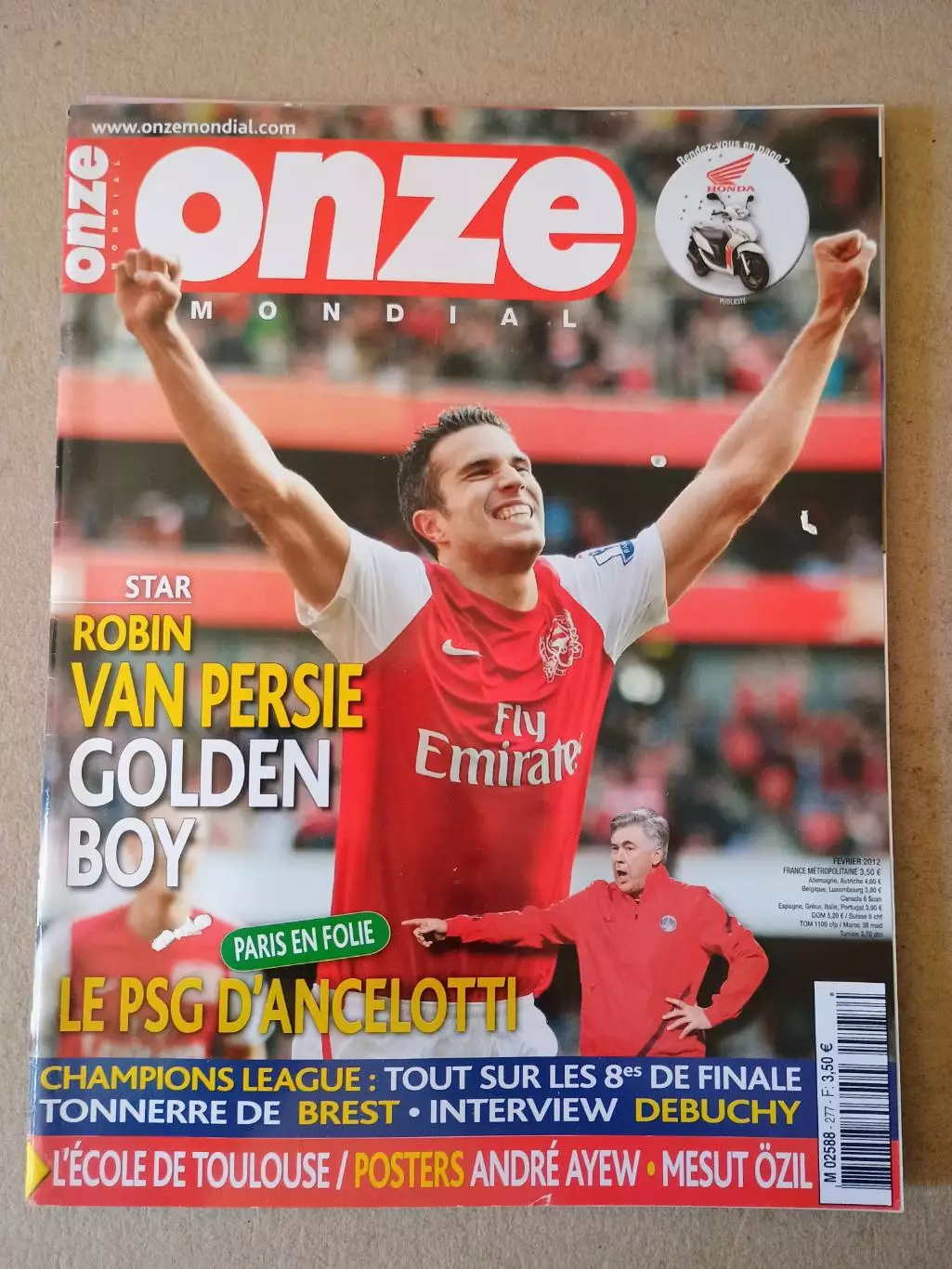 Onze mondial n.277/2012