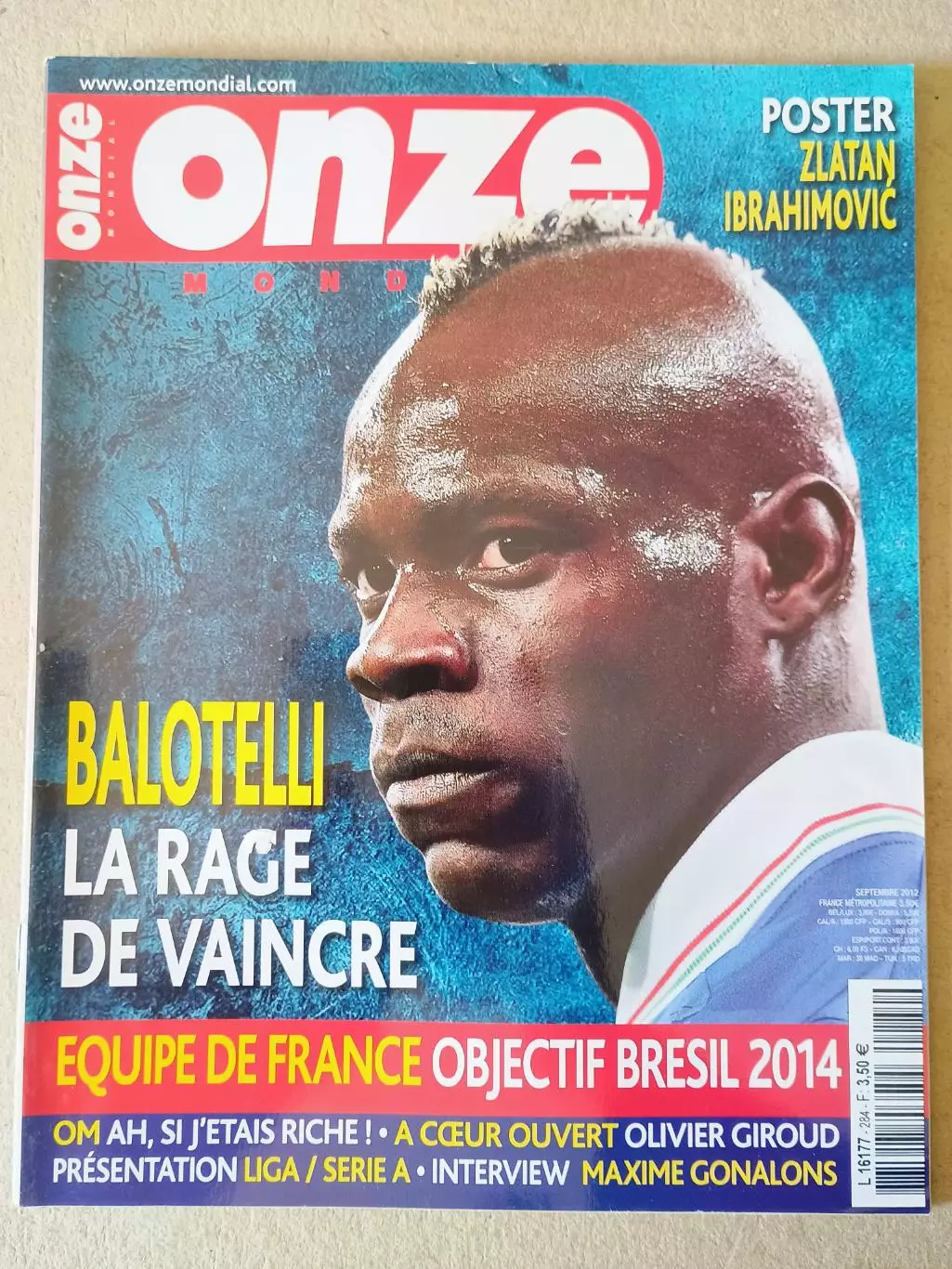 Onze mondial n.284/2012