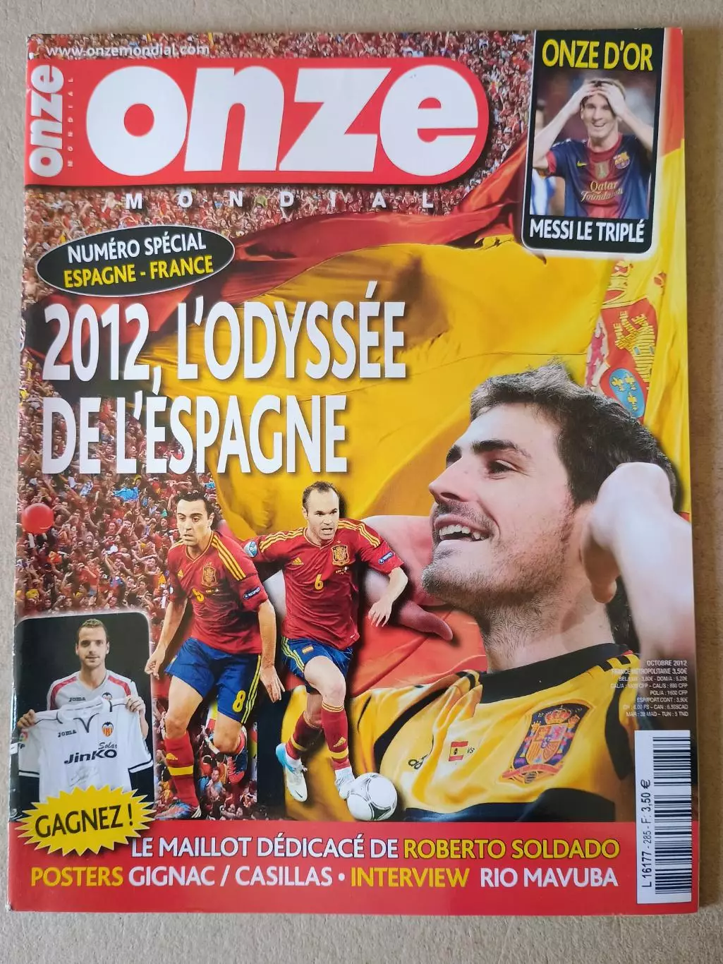 Onze mondial n.285/2012