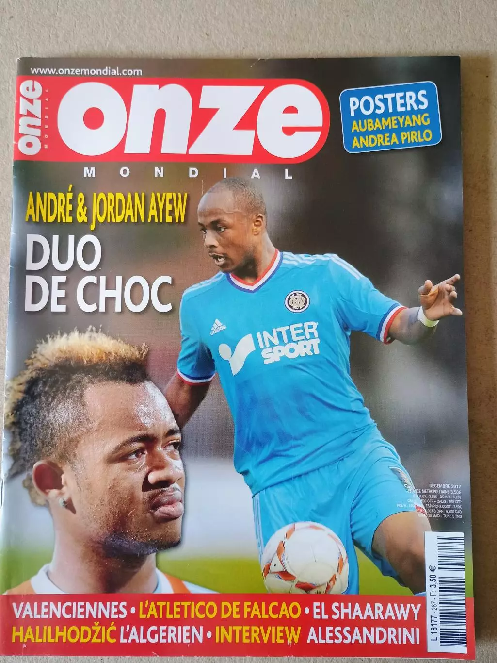 Onze mondial n.287/2012