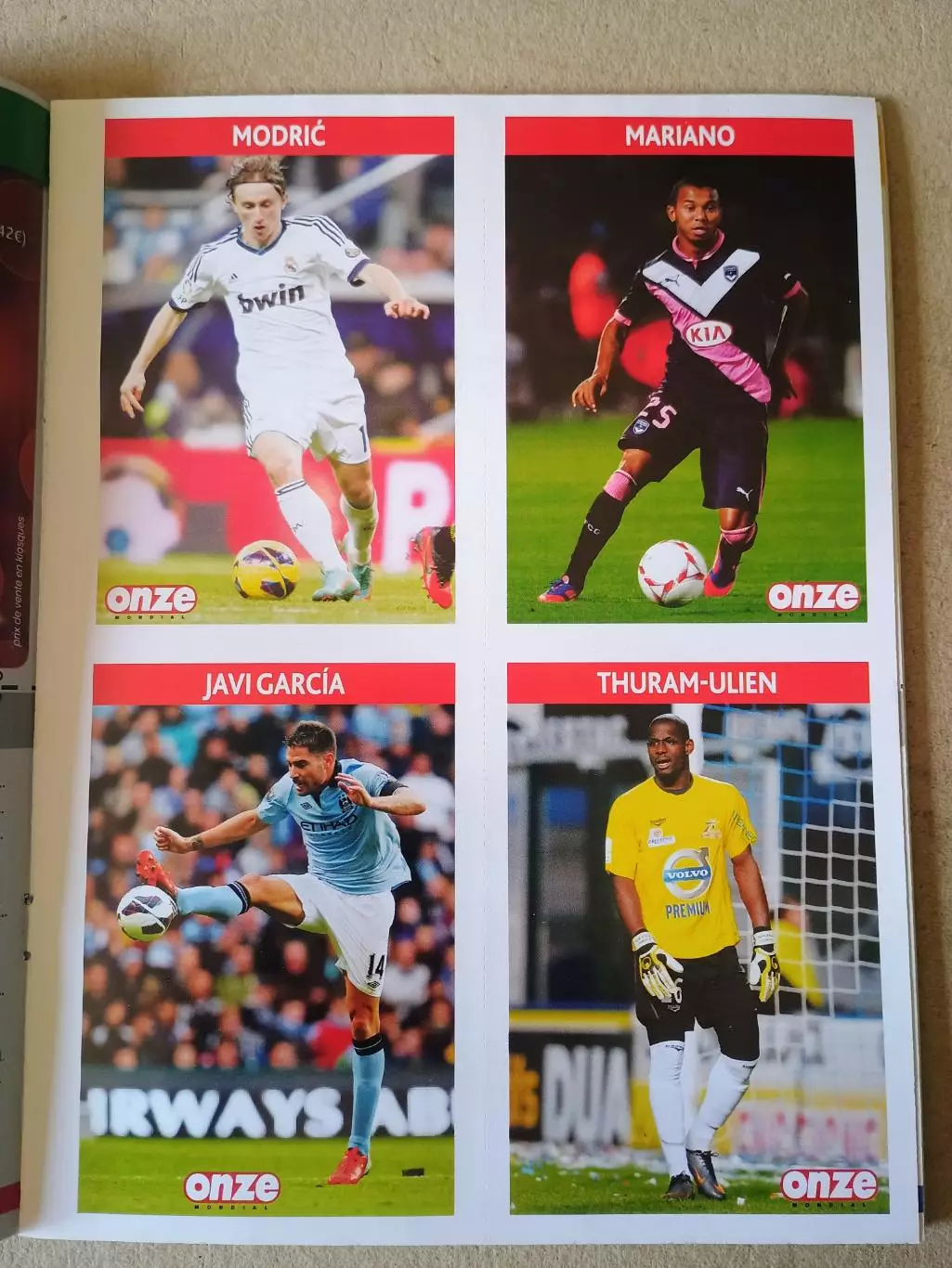 Onze mondial n.287/2012 4