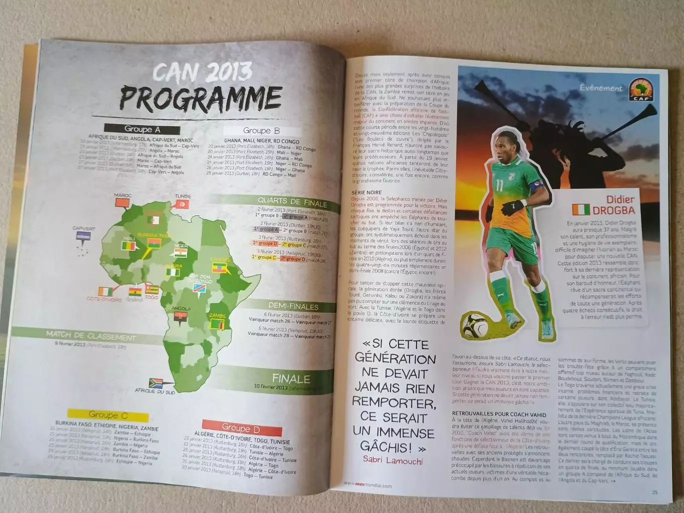 Onze mondial n.288/2013 6