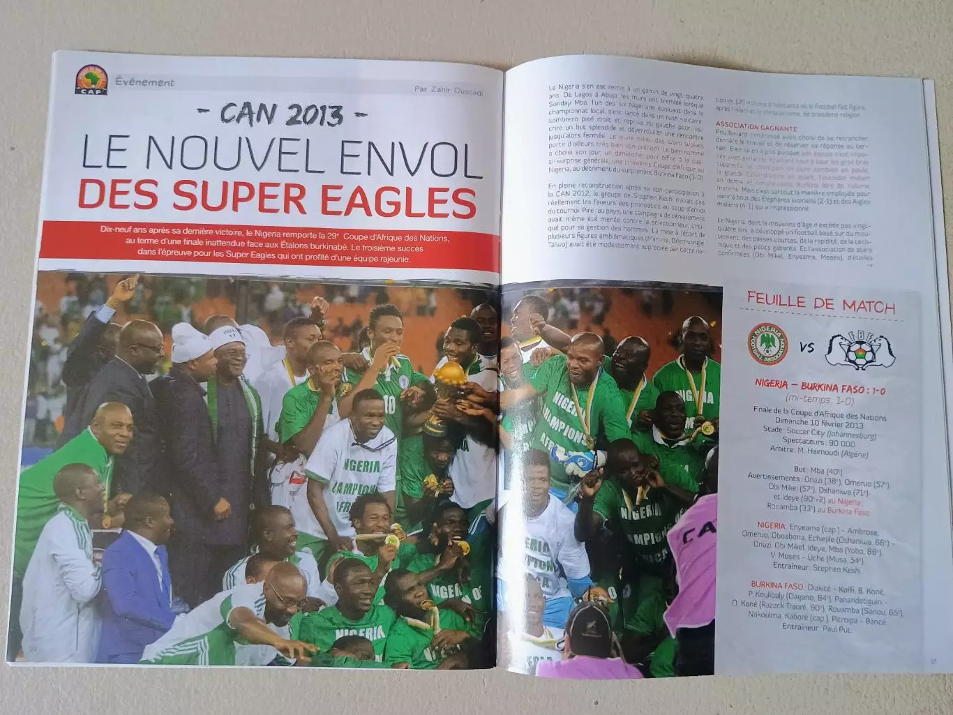 Onze mondial n.290/2013 5