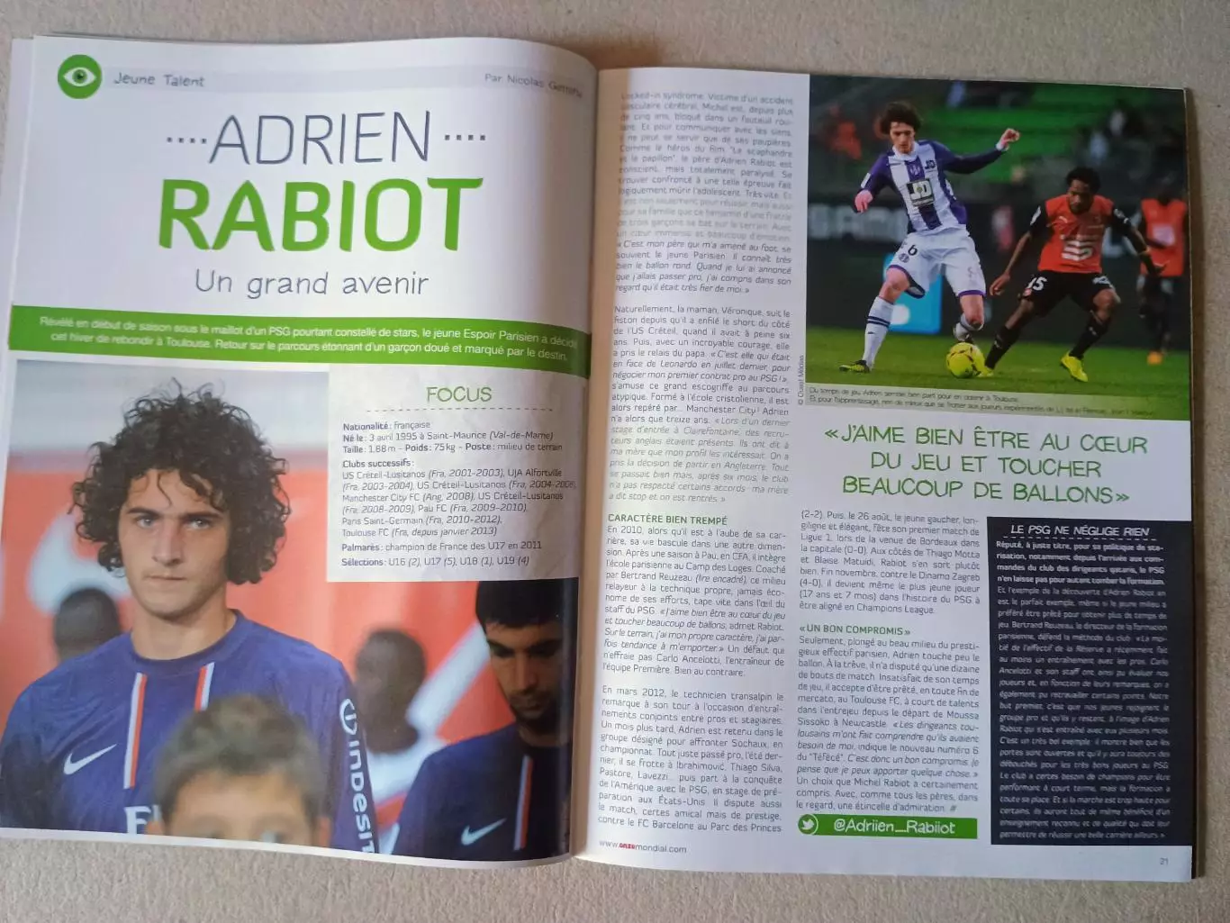 Onze mondial n.290/2013 6