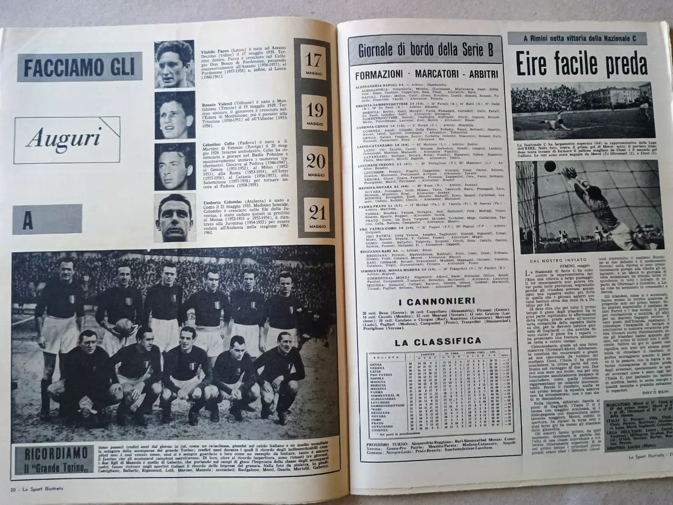 Sport Illustrato 1962/19 2