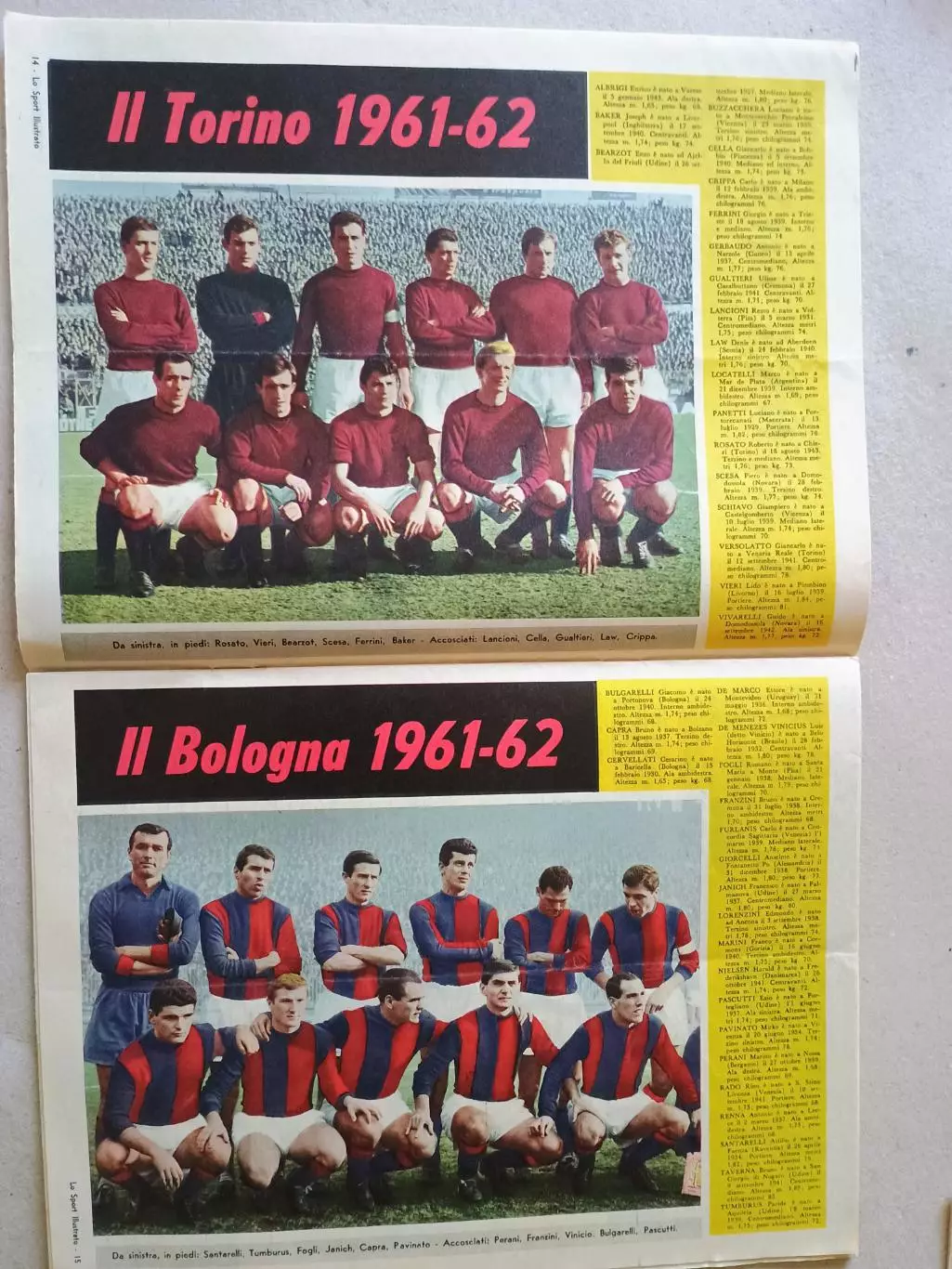 Sport Illustrato 1962/9 1