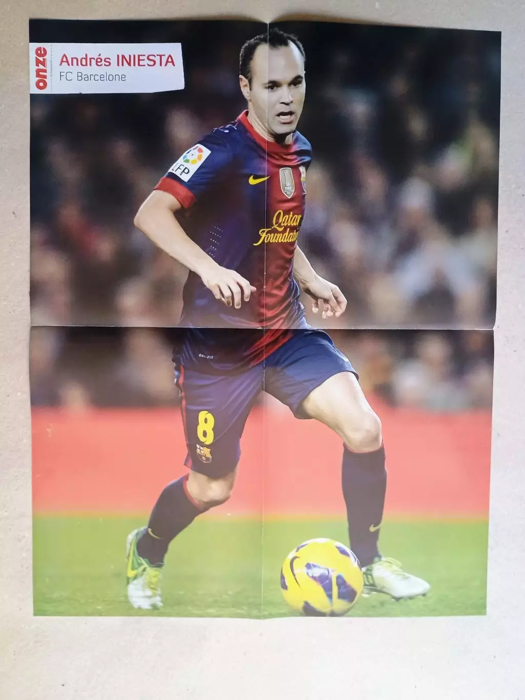 Poster A2- Iniesta,Lavezzi
