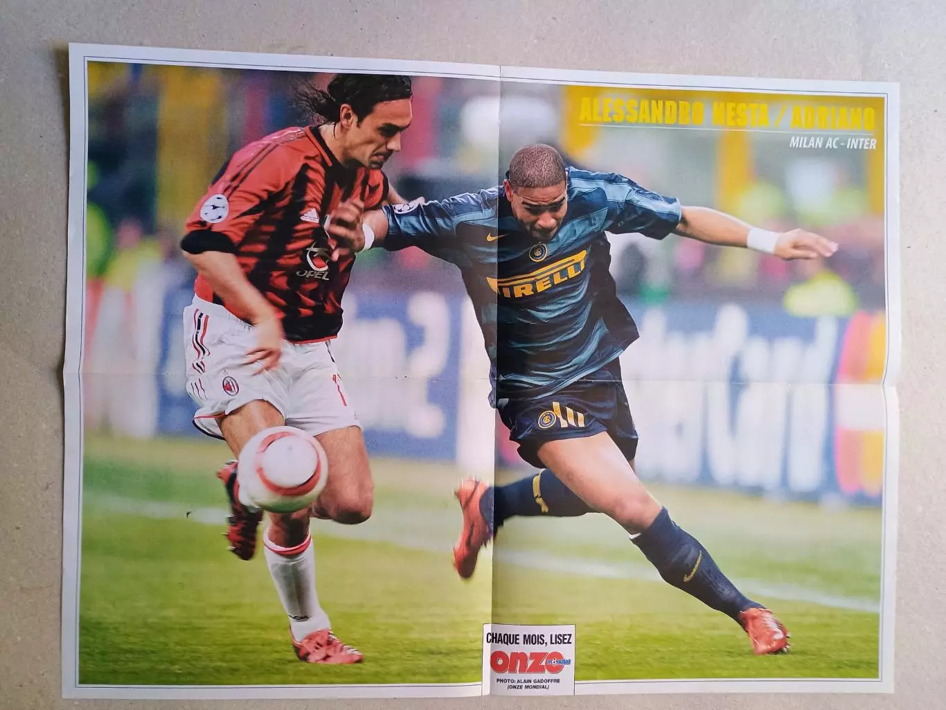 Poster A2- Cannavaro,Cisse,Nesta,Adriano 1