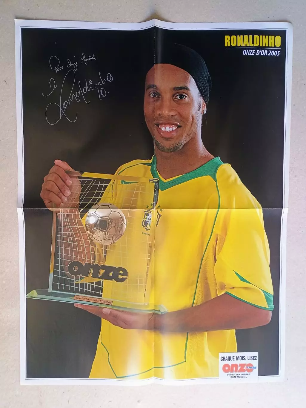 Poster A2- Ronaldinho, Anelka