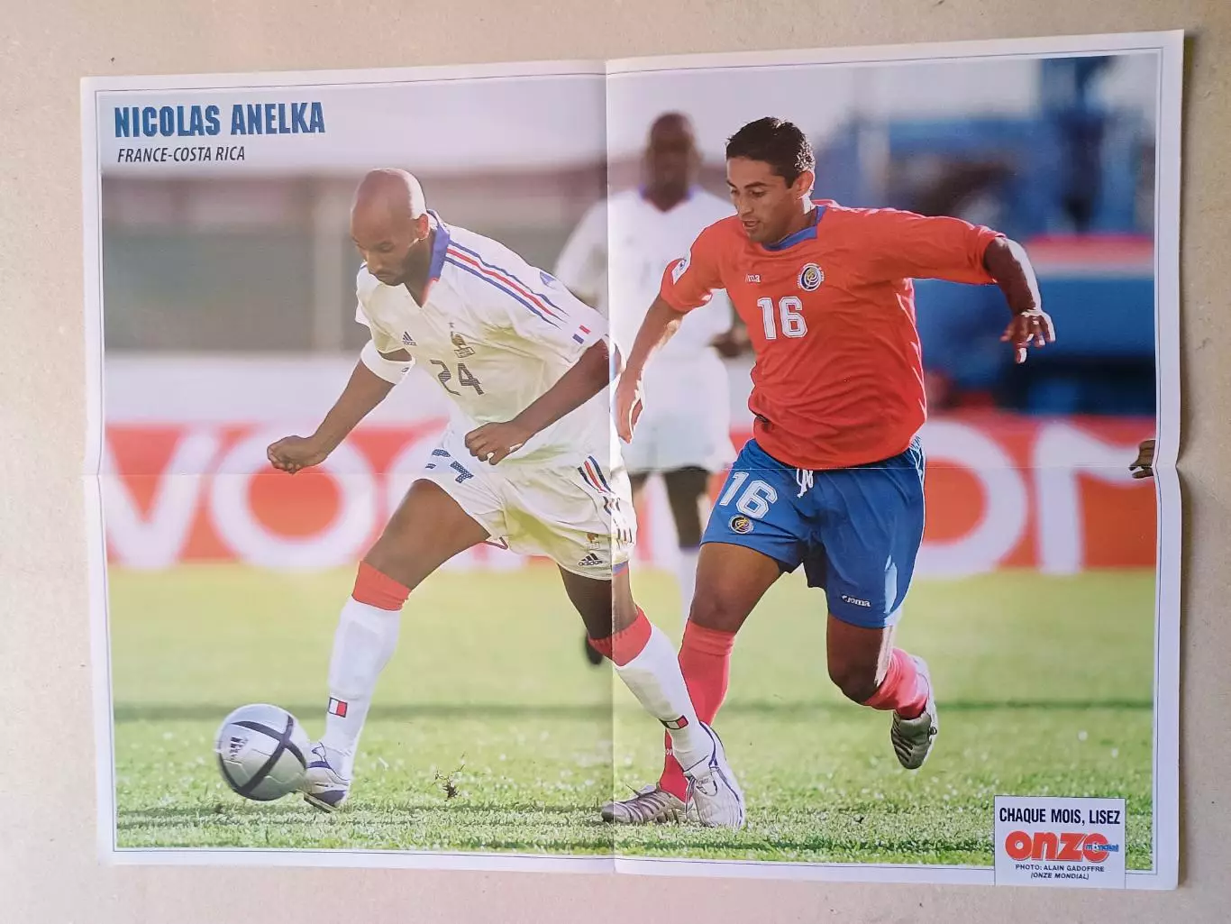 Poster A2- Ronaldinho, Anelka 1