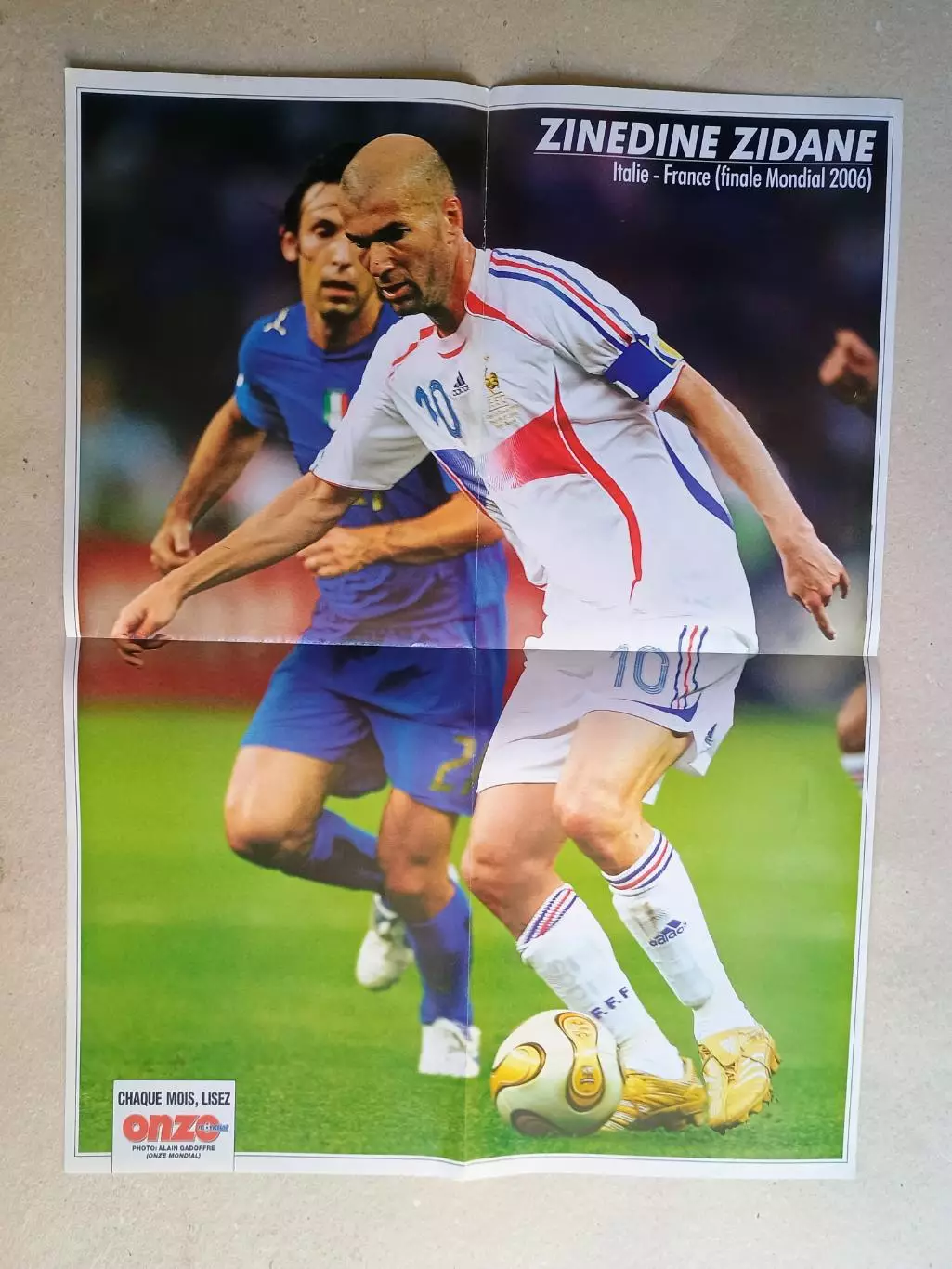 Poster A2- Italy,Zidane 1